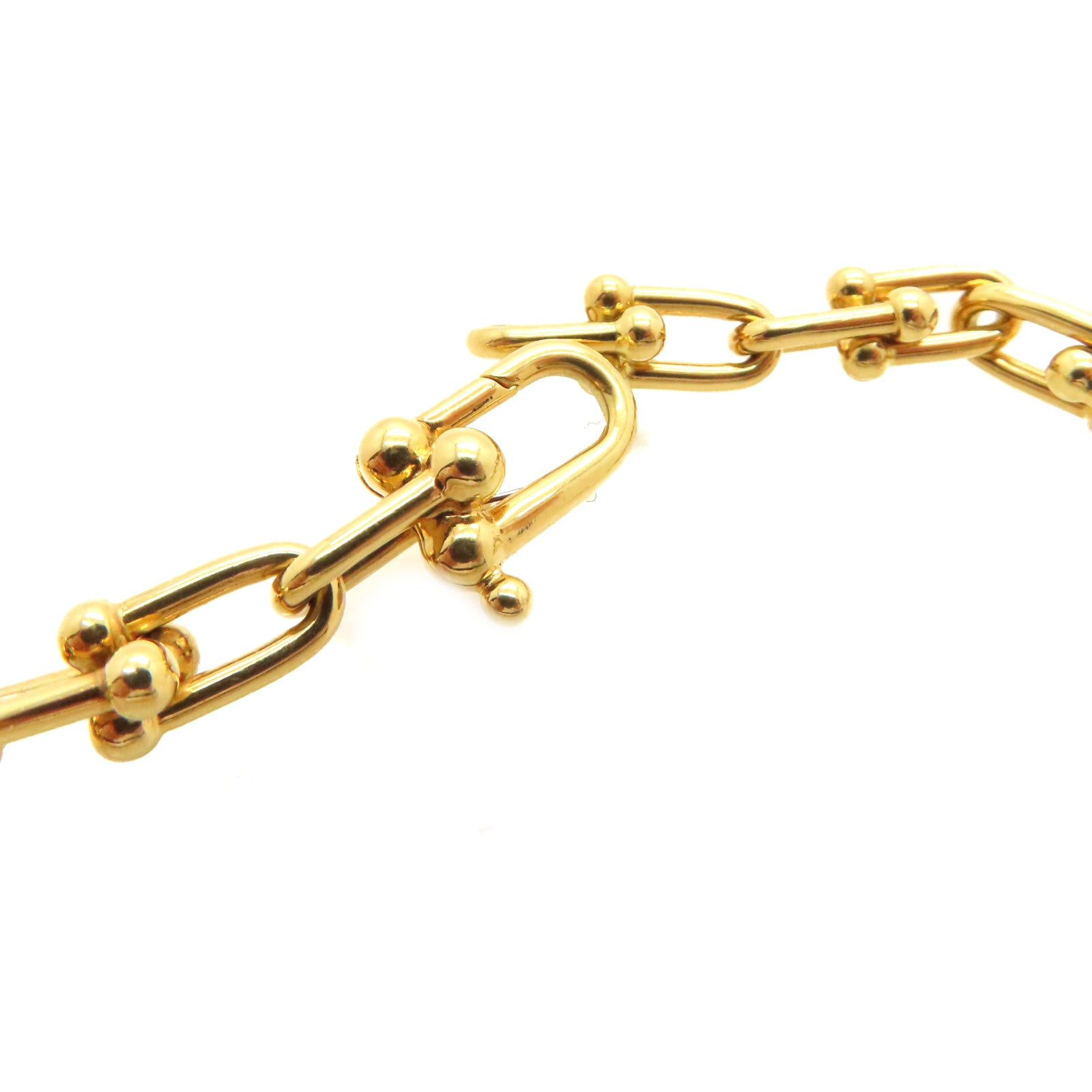 TIFFANY＆CO 18K黃金Hard Wear Necklace項鏈金色