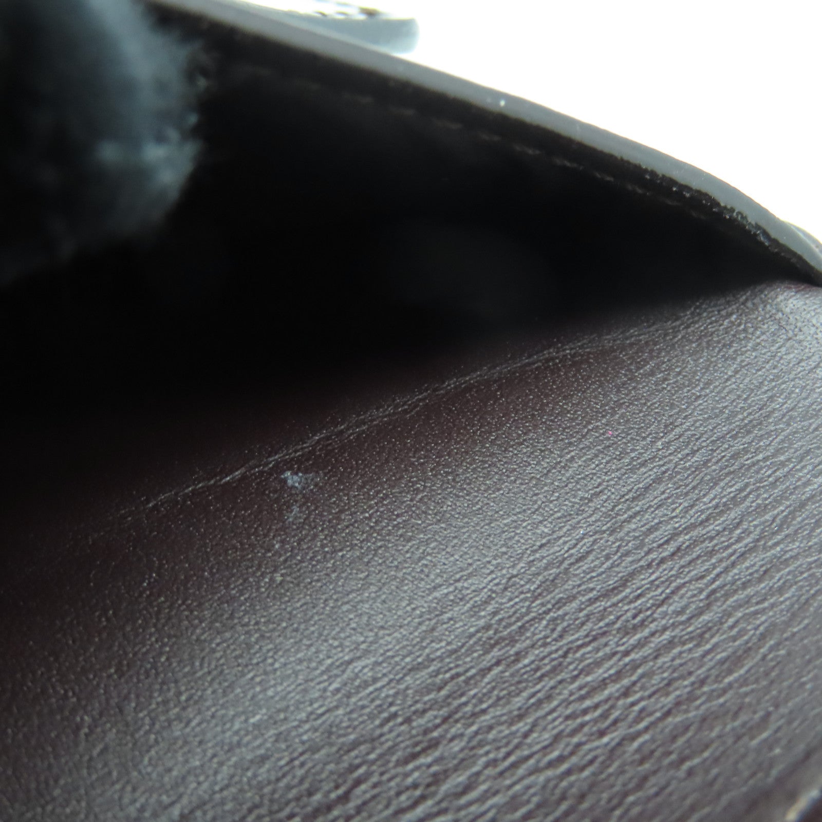 LOUIS VUITTON Vernis Victorine金扣錢包酒紅色
