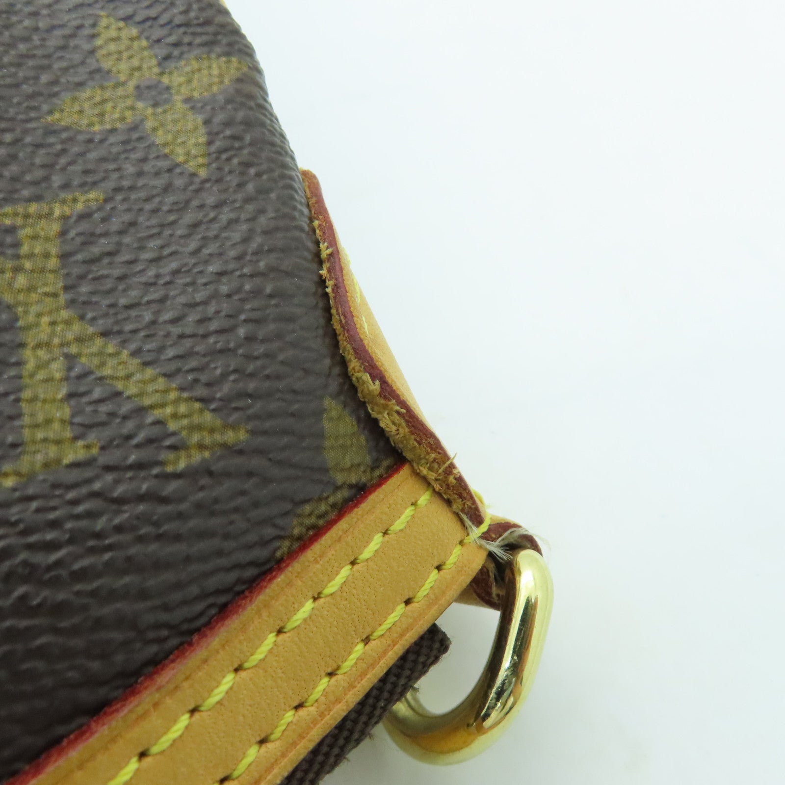 LOUIS VUITTON Monogram Palermo GM金扣手挽肩背兩用袋啡色