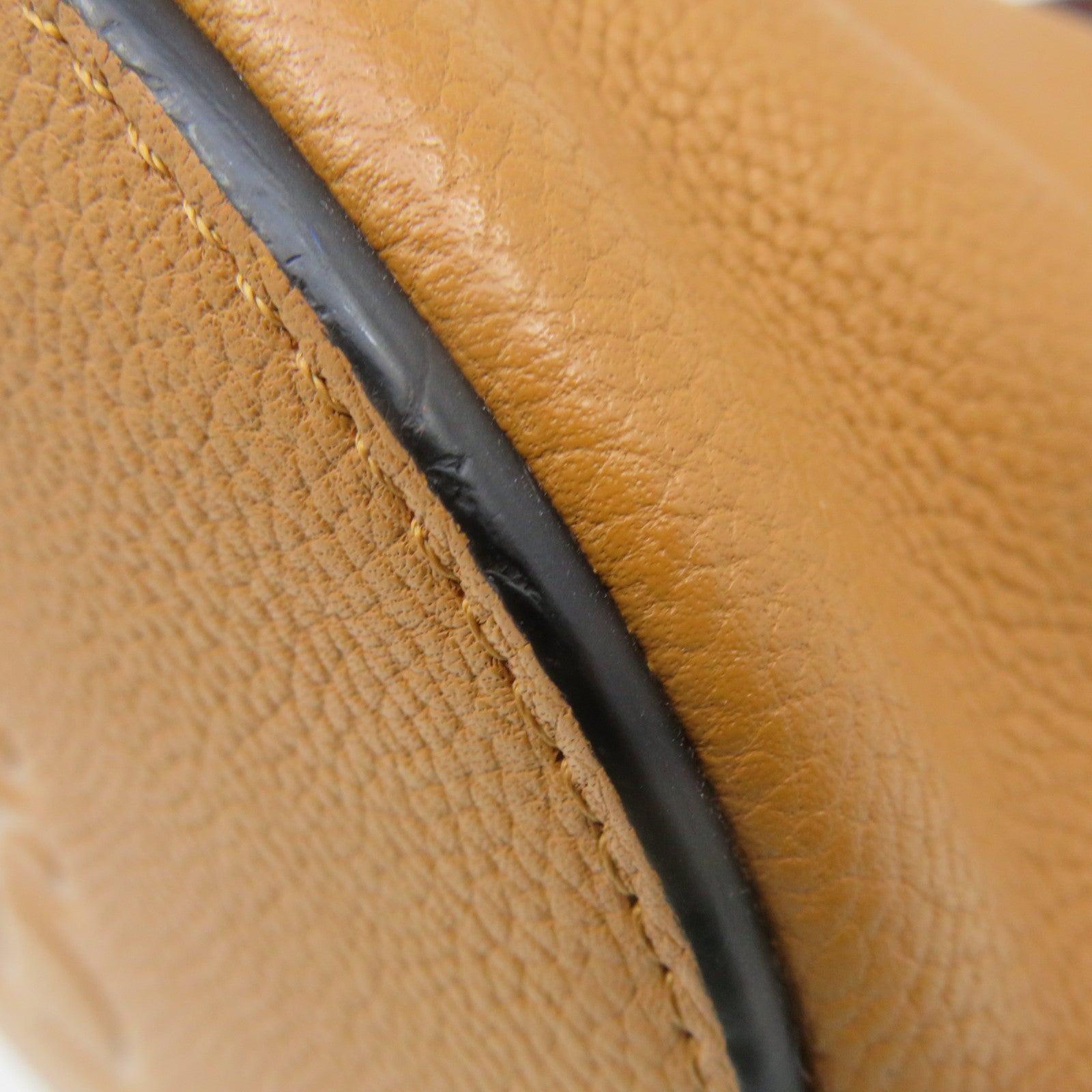 LOEWE 牛皮皮革Gate Bucket Shoulder Bag肩背袋啡色