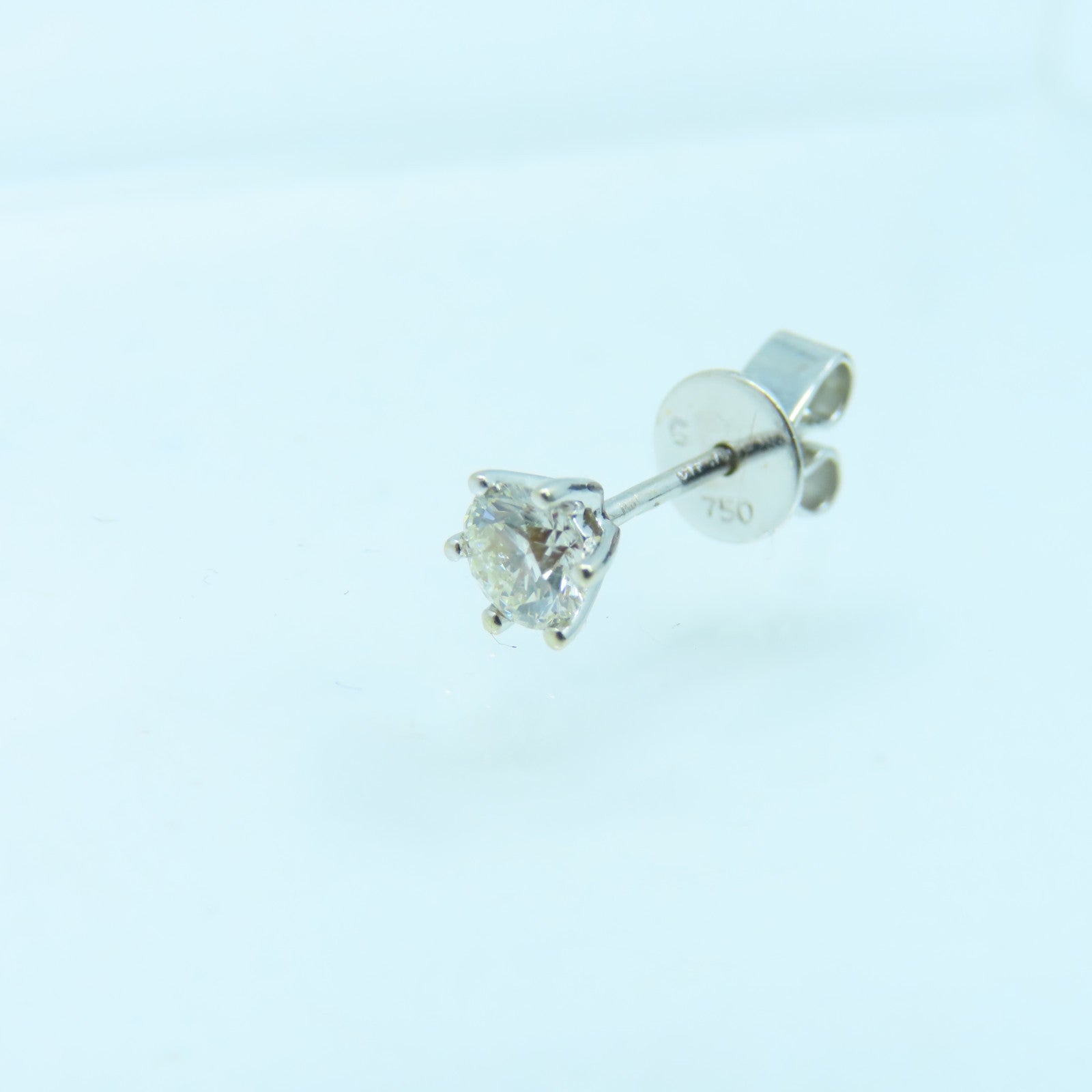 JEWELRY 18K白金Diamond Earrings0.58ct鑽石耳環