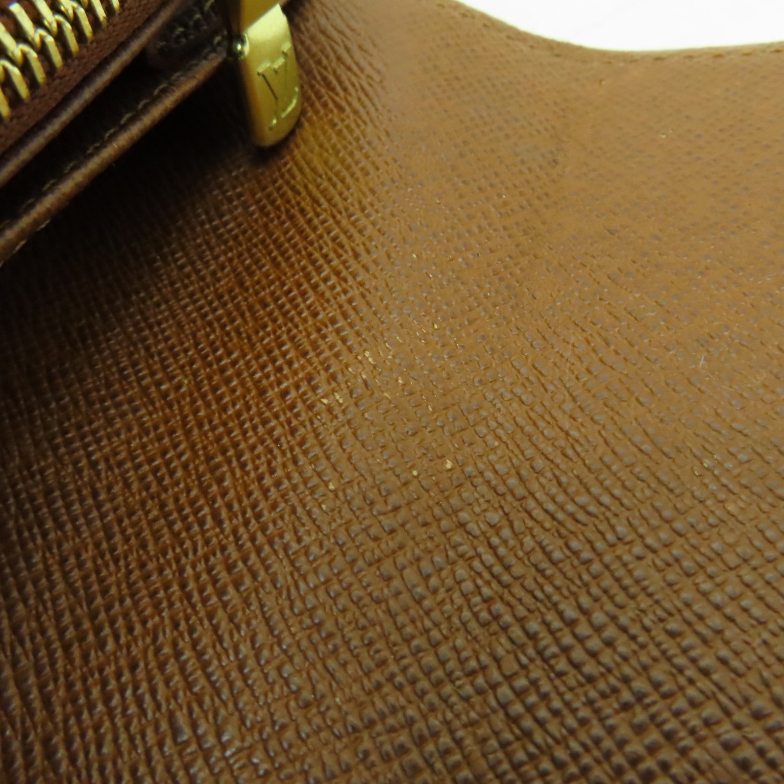 LOUIS VUITTON Monogram Long Wallet金扣長錢包棕色