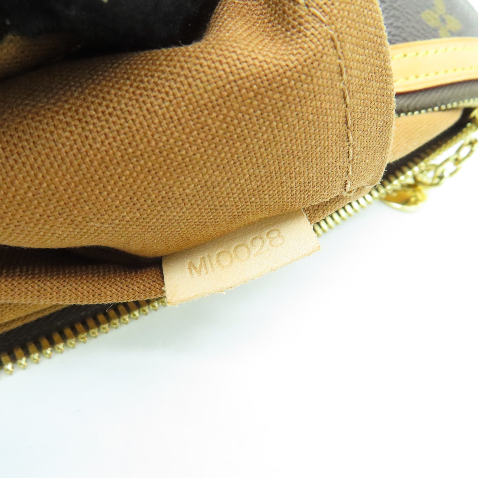 LOUIS VUITTON Monogram Palermo GM金扣手挽肩背兩用袋啡色