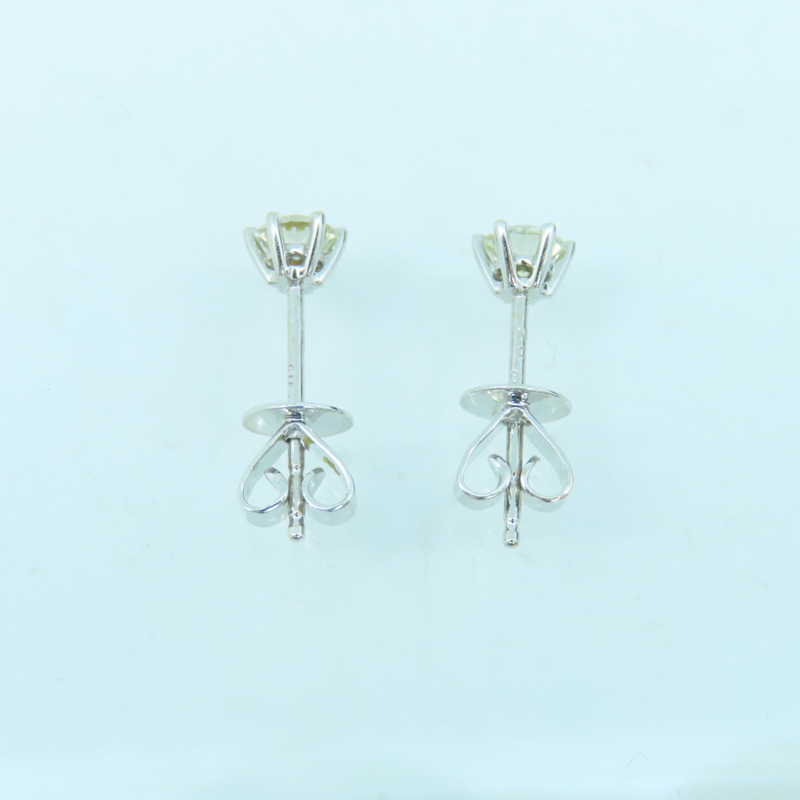 JEWELRY 18K白金Diamond Earrings0.58ct鑽石耳環
