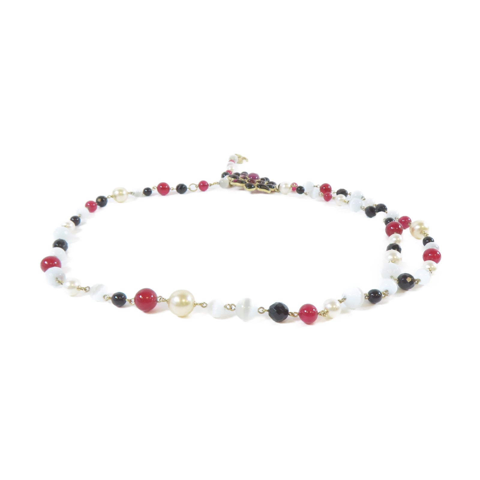 CHANEL 金屬Chain Belt腰帶金色/黑色/紅色/白色