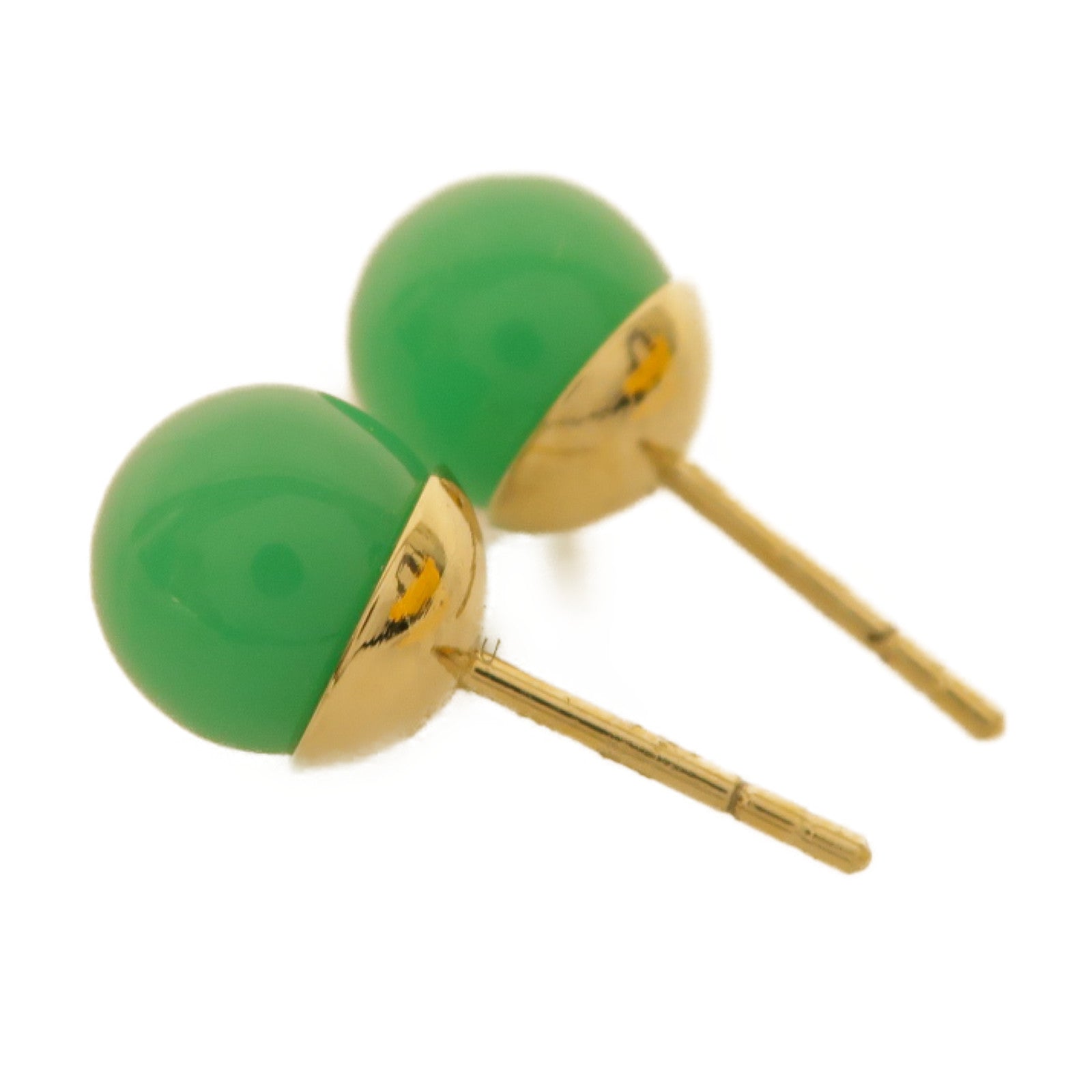 Dior PVC Earrings耳環綠色/金色