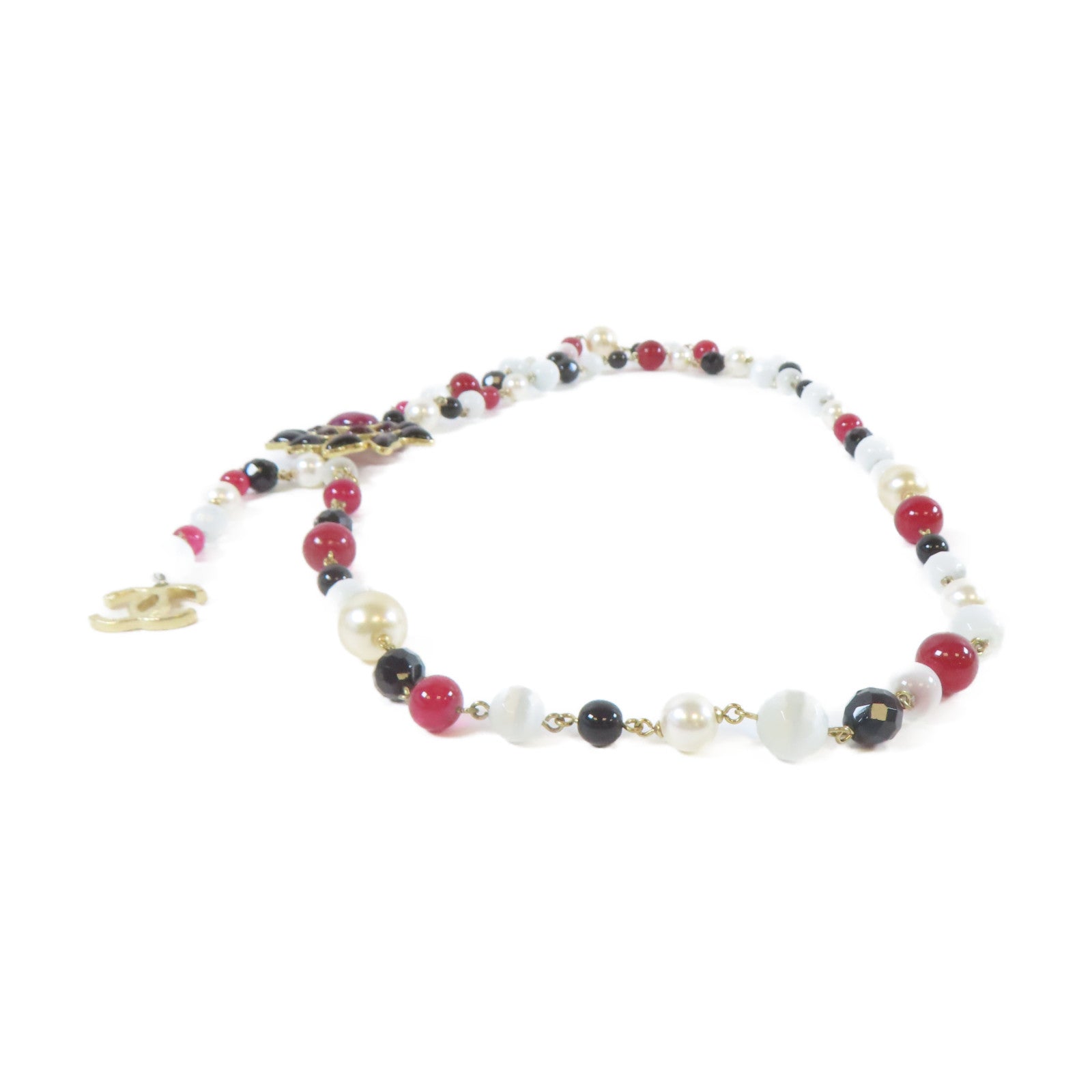 CHANEL 金屬Chain Belt腰帶金色/黑色/紅色/白色
