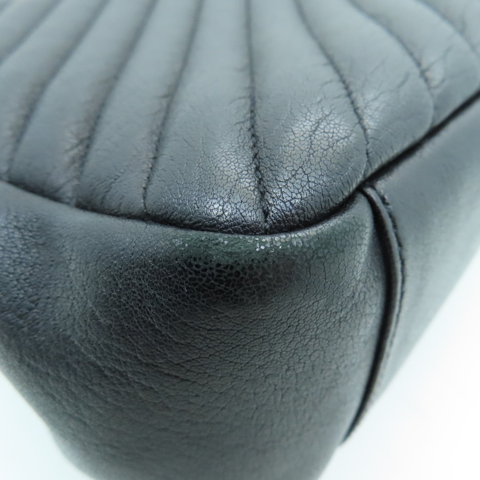 SAINT LAURENT 斜紋牛皮皮革College Bag銀扣手挽肩背兩用袋黑色