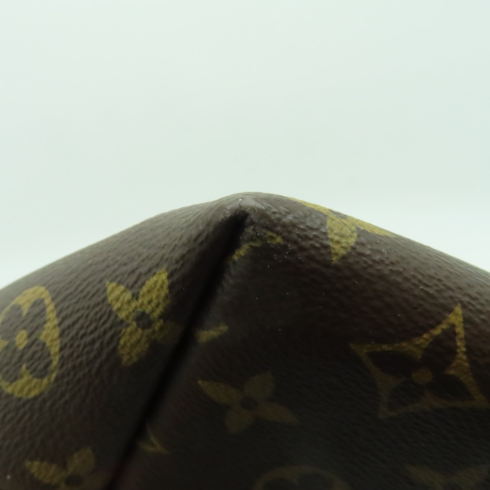 LOUIS VUITTON Monogram Montsouris PM金扣背包啡色/黑色