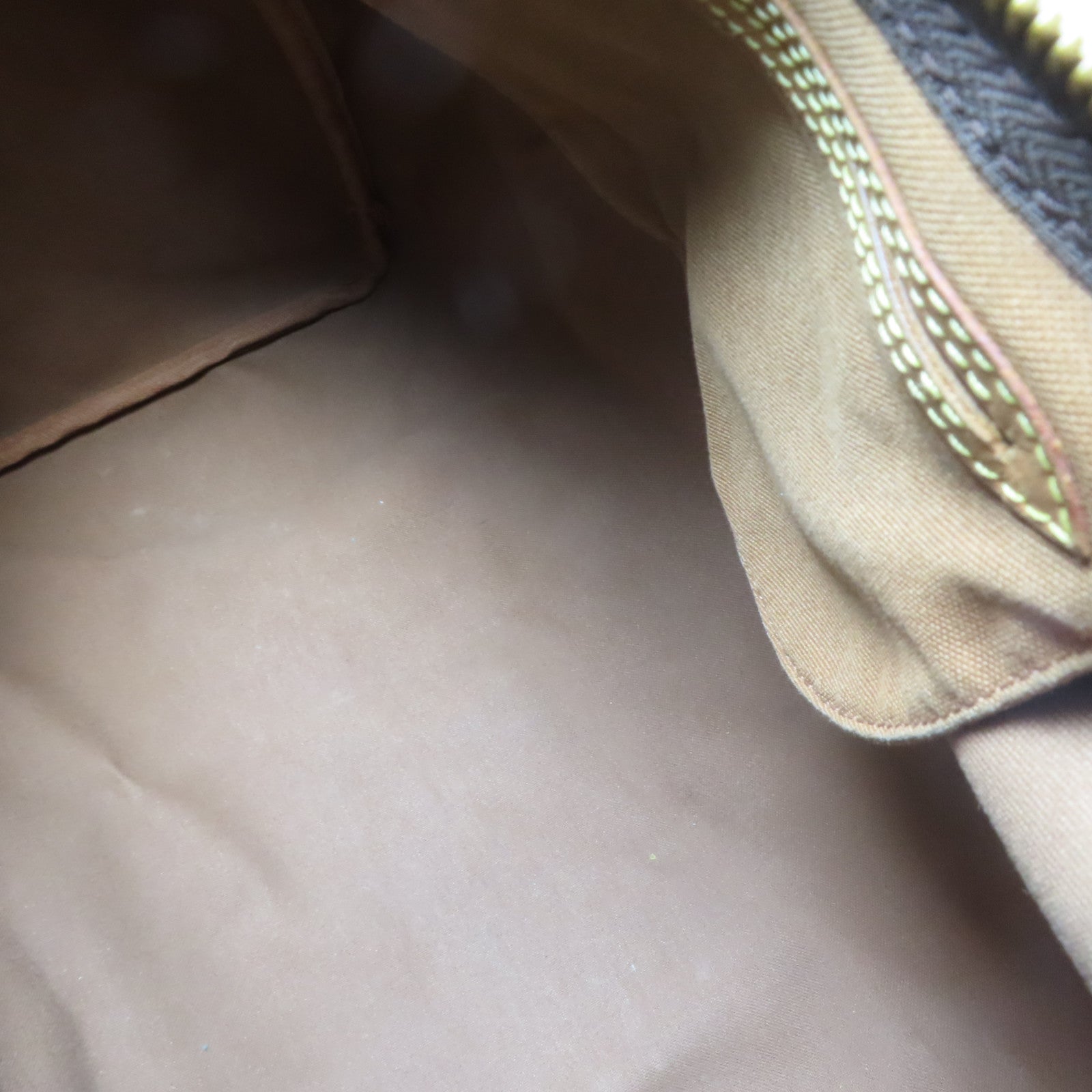 LOUIS VUITTON Monogram Speedy 35金扣手挽袋啡色