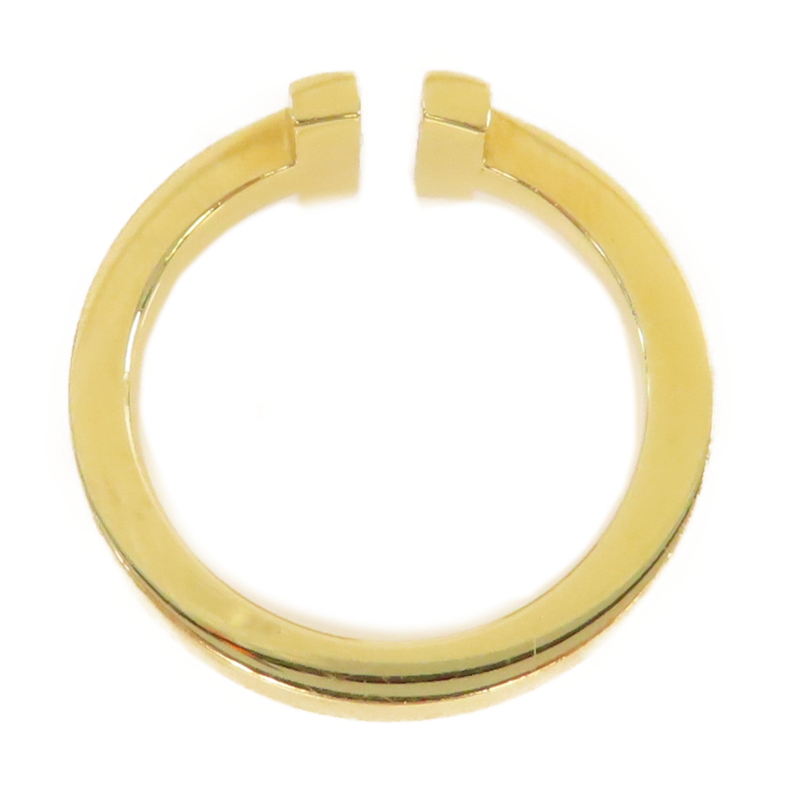 TIFFANY＆CO 18K黃金T Wire Ring戒指US#8