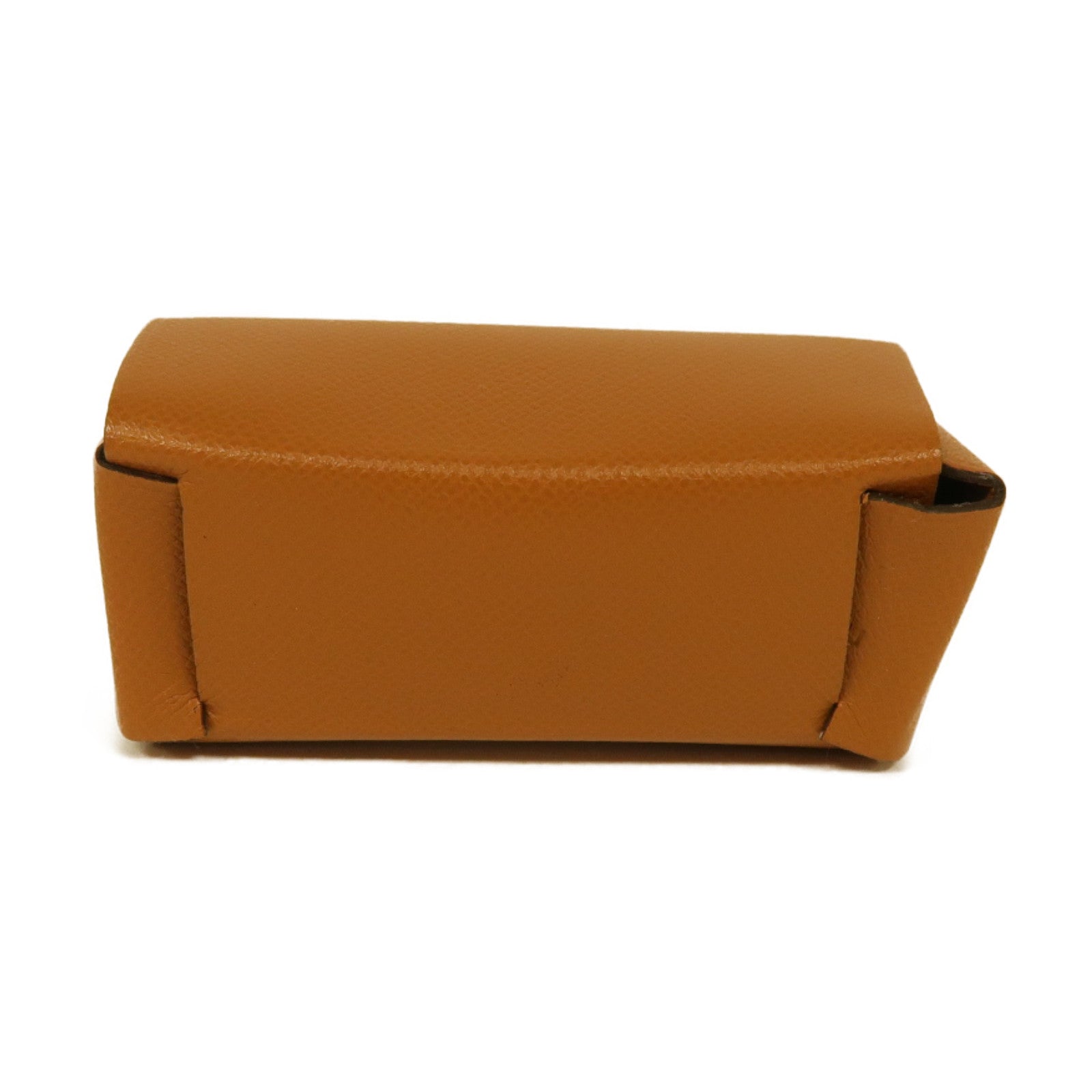 HERMES Epsom皮革Lipsick Box唇膏盒Gold經典駝色