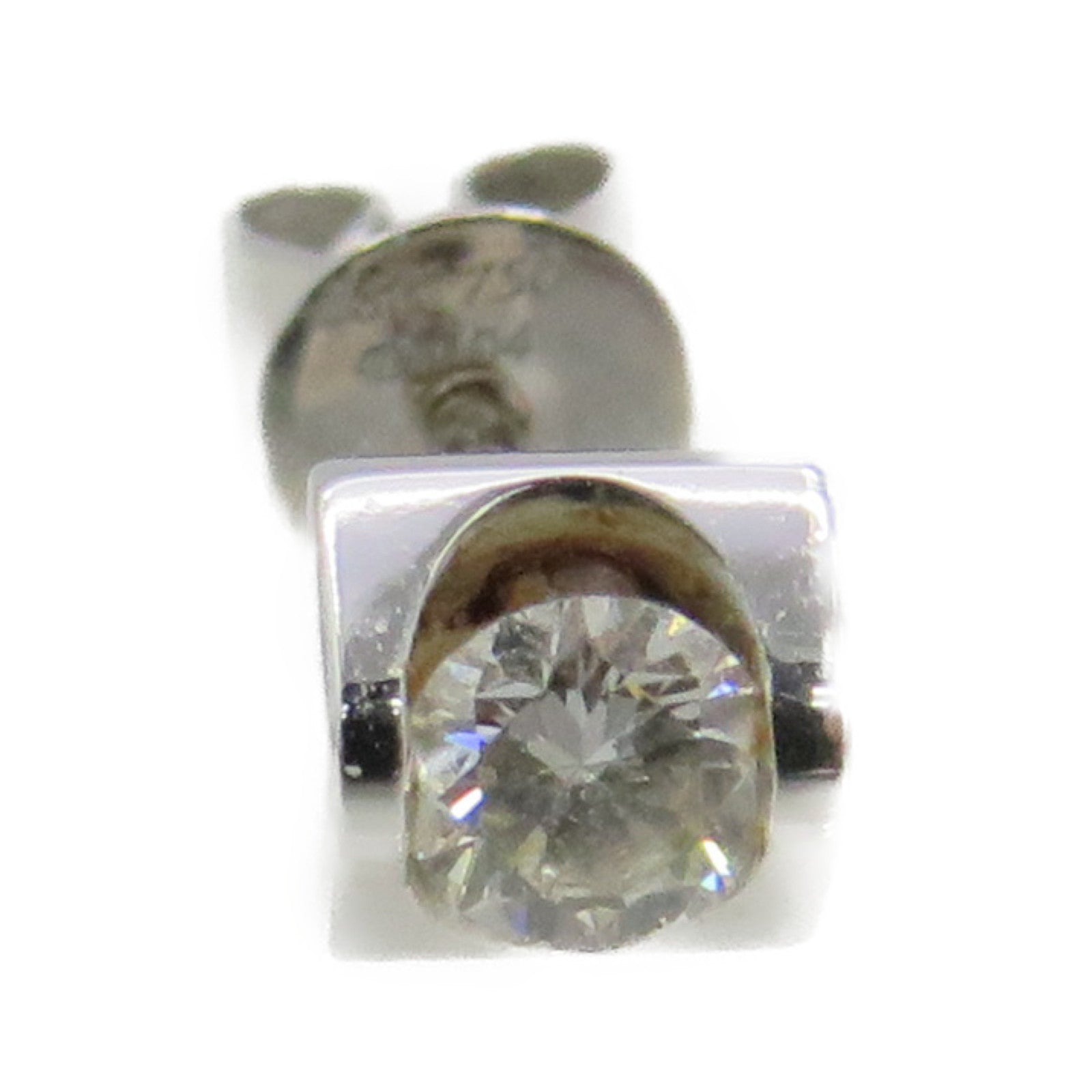 JEWELRY 【激減優惠】18K白金0.083ct/0.084ct鑽石Diamond Earrings耳環