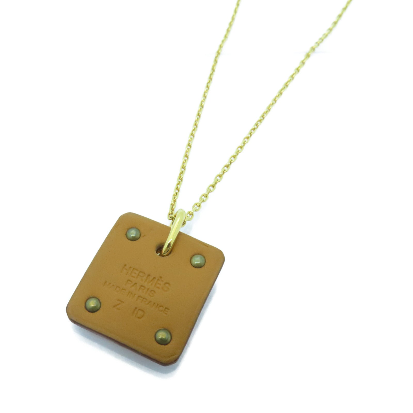 HERMES 【激減優惠】金屬As De Coeur Necklace項鍊