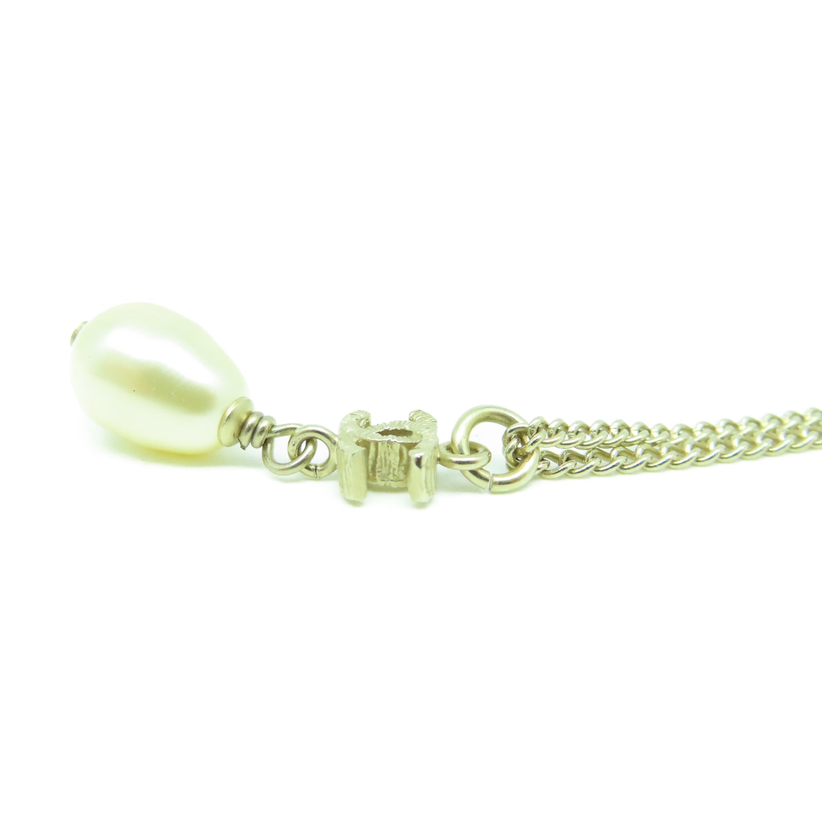 CHANEL 金屬Necklace項鍊金色