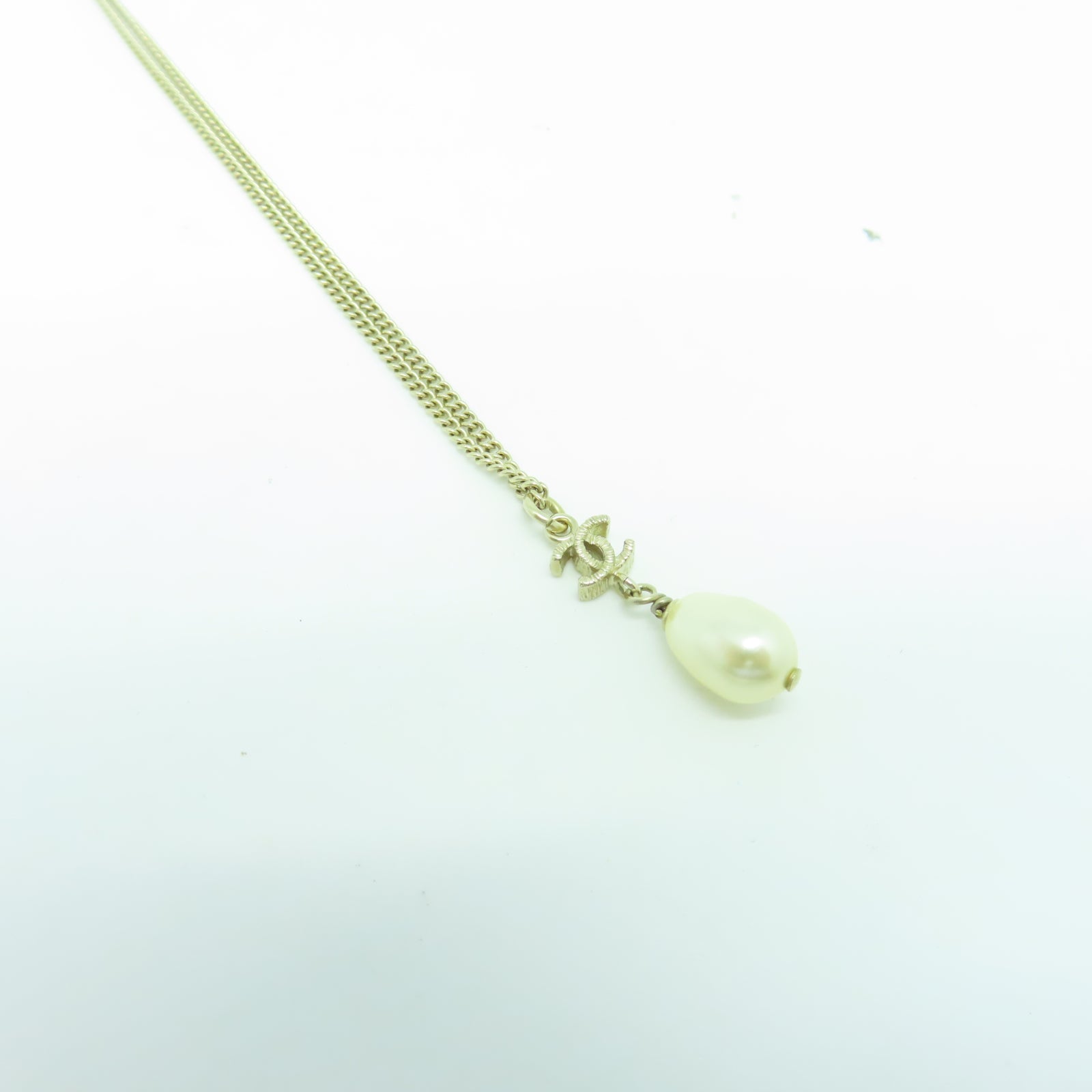 CHANEL 金屬Necklace項鍊金色