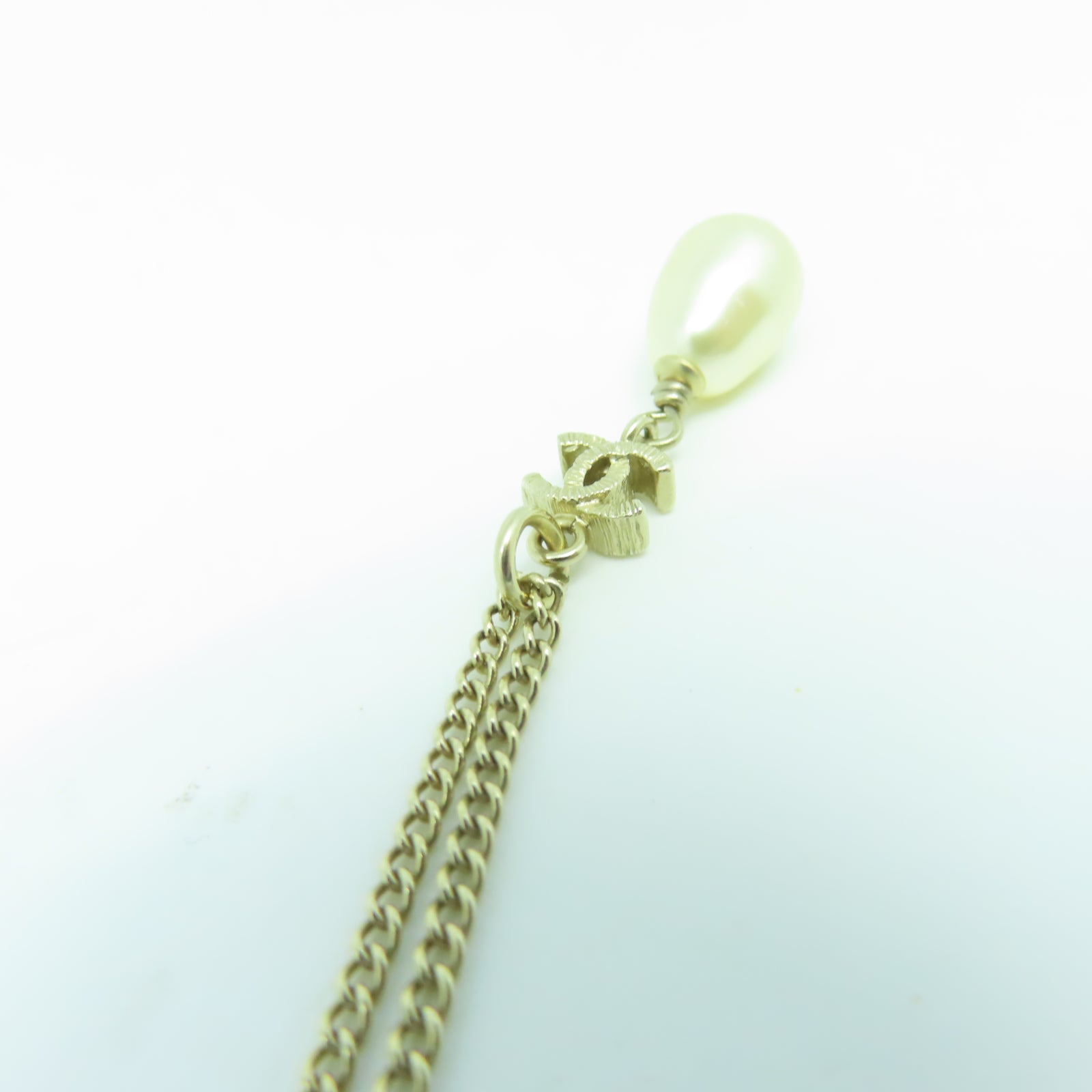 CHANEL 金屬Necklace項鍊金色