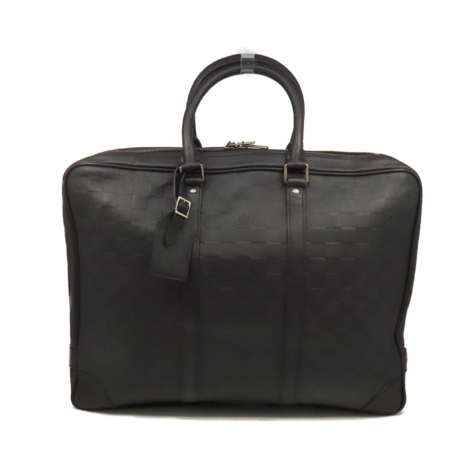 LOUIS VUITTON Damier Infini Porte-Documents Voyage Business Bag公事包黑色
