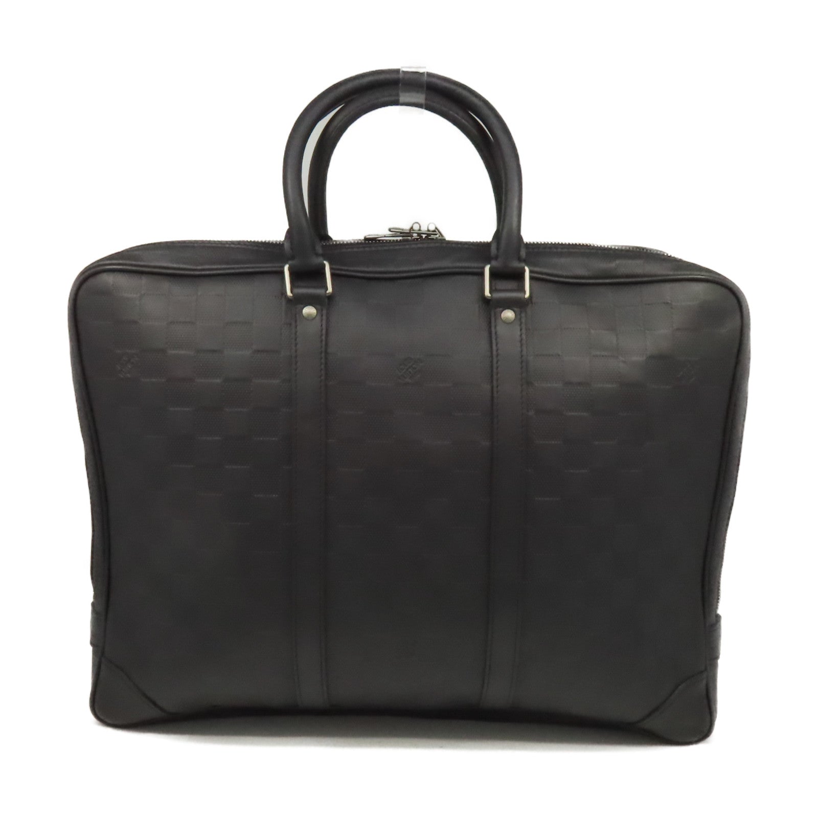 LOUIS VUITTON Damier Infini Porte-Documents Voyage Business Bag公事包黑色
