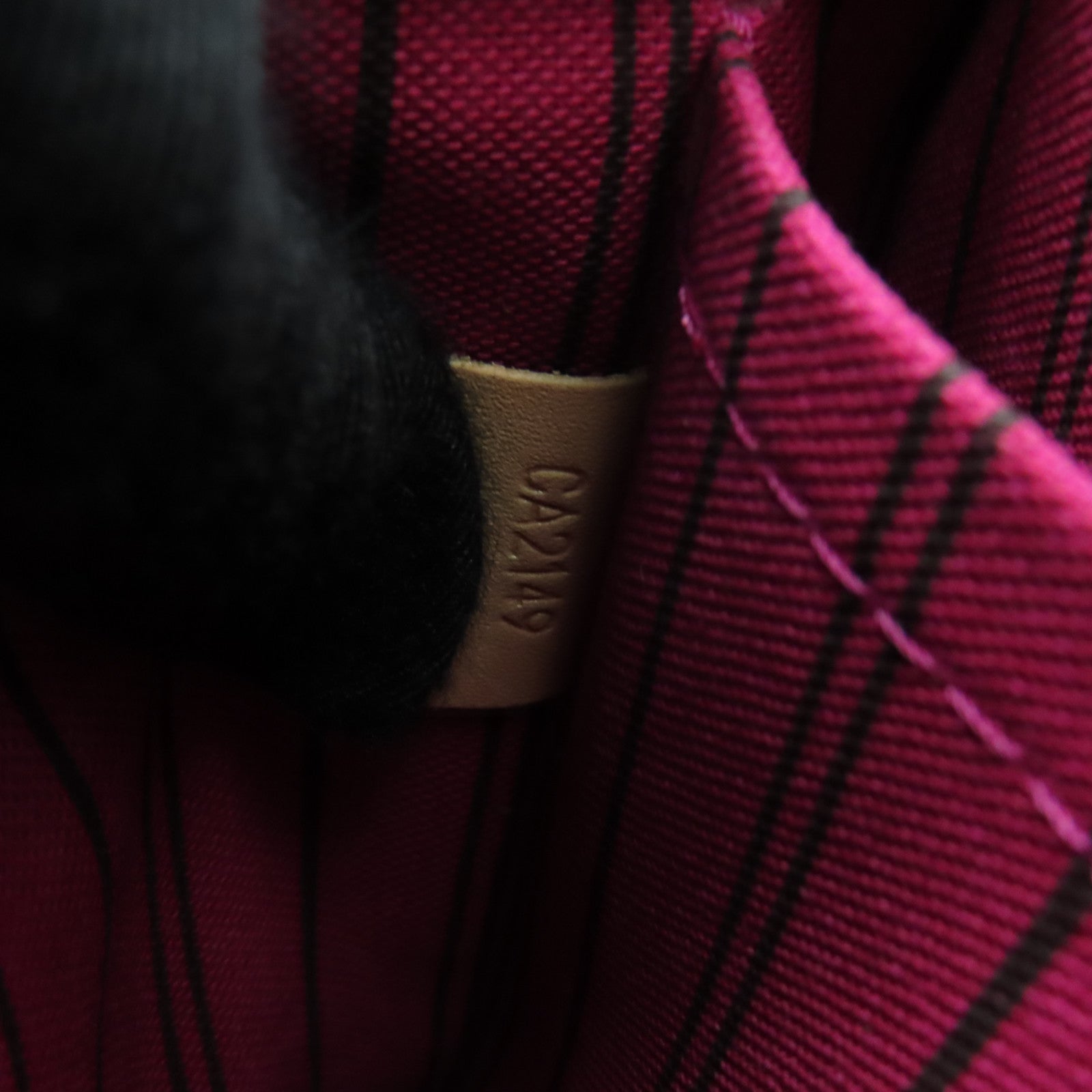 LOUIS VUITTON Monogram Neverfull MM金扣手挽袋啡色