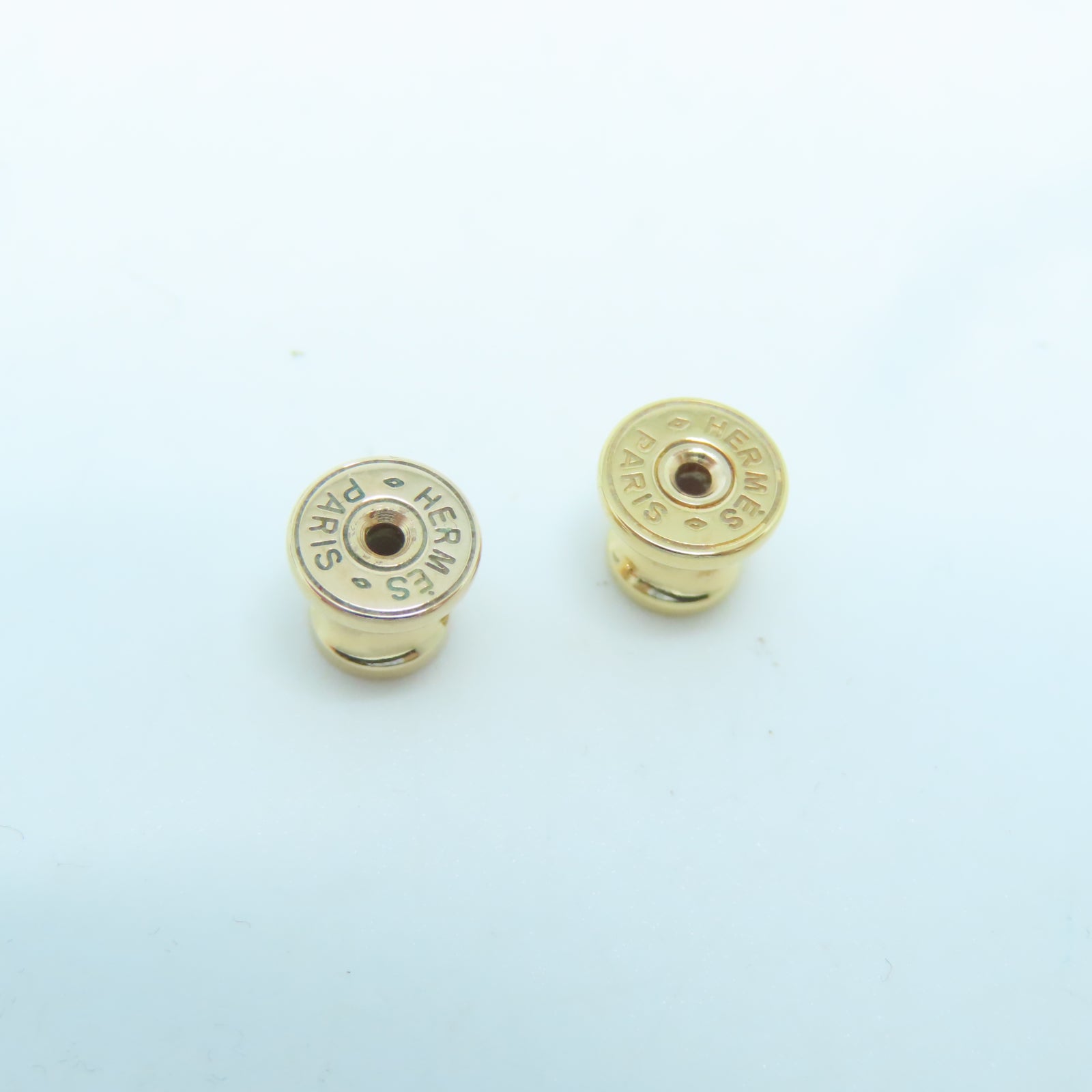 HERMES 金屬Pop H Earrings耳環藍色