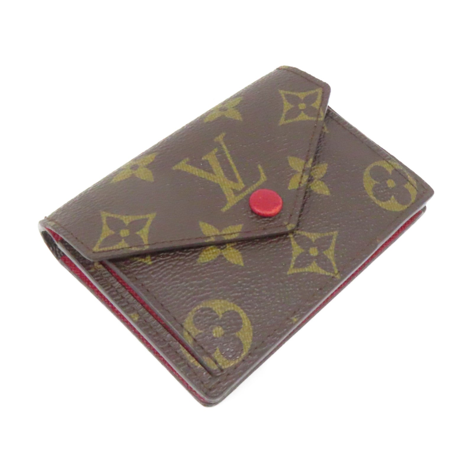 LOUIS VUITTON Monogram Marie Bifold金扣錢包啡色