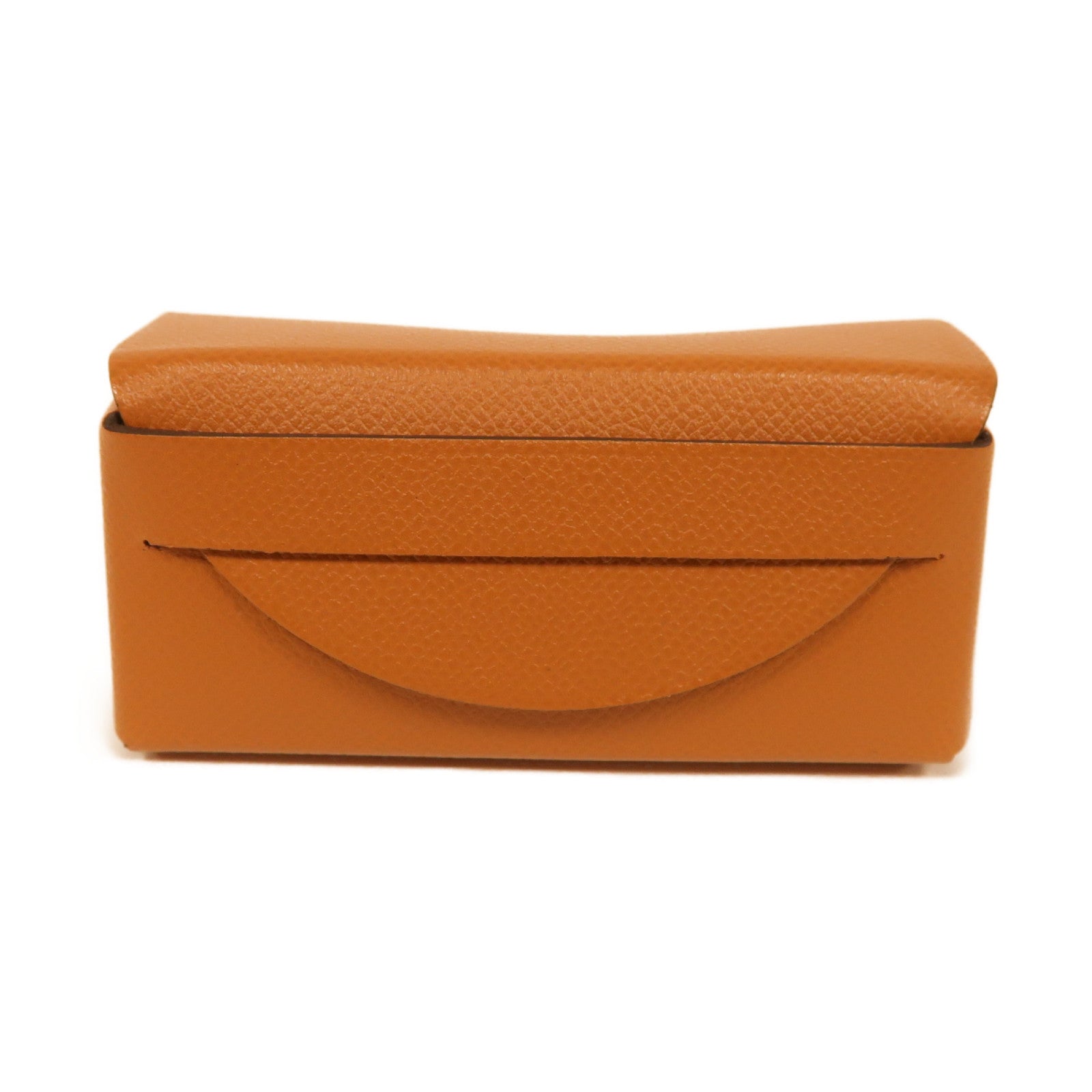 HERMES Epsom皮革Lipsick Box唇膏盒Gold經典駝色