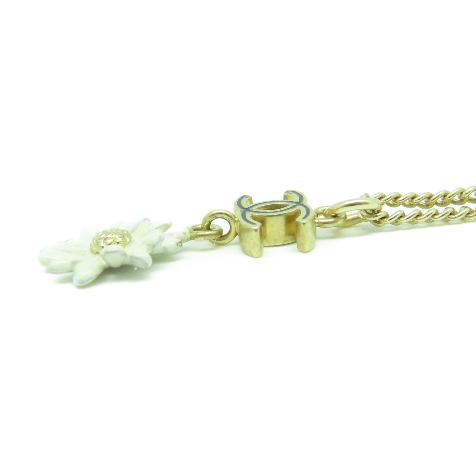 CHANEL 金屬Necklace項鍊金色
