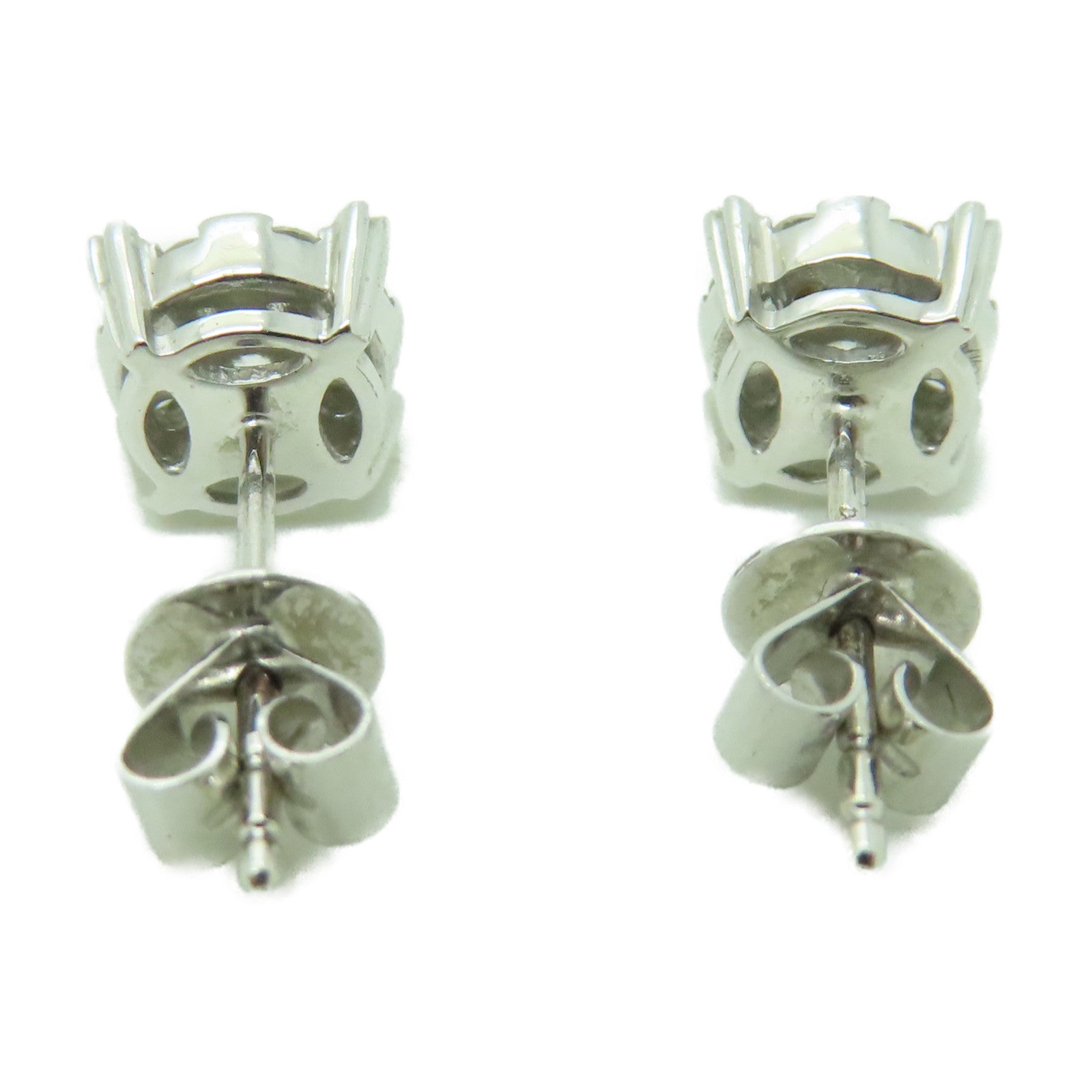 JEWELRY 18K白金Diamond Earrings 0.24ct/0.24ct鑽石耳環