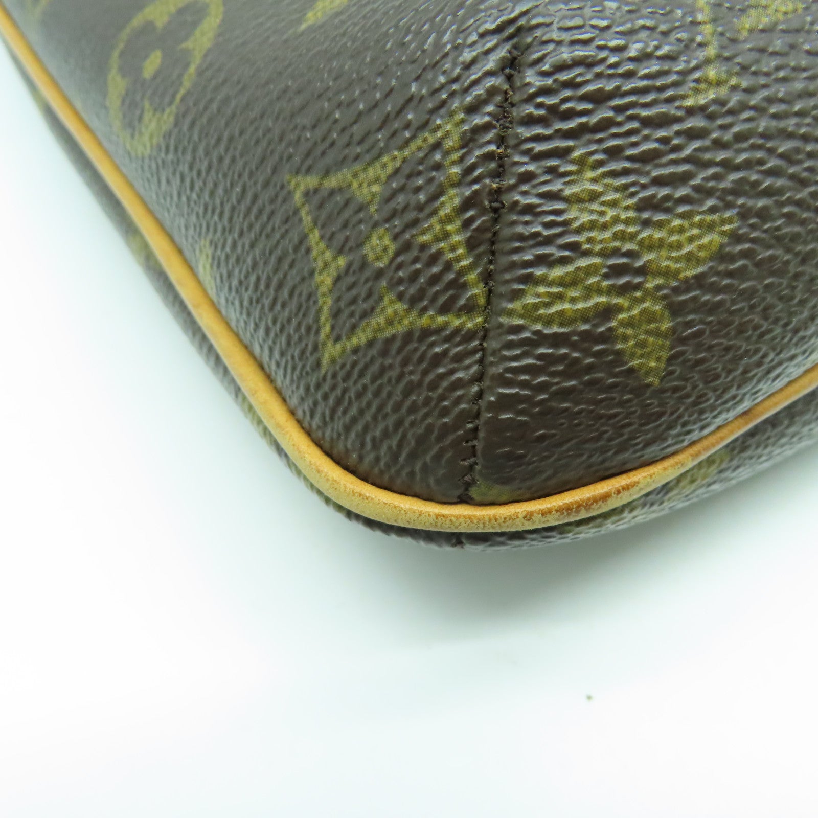 LOUIS VUITTON Monogram Musette Tango金扣肩背袋啡色