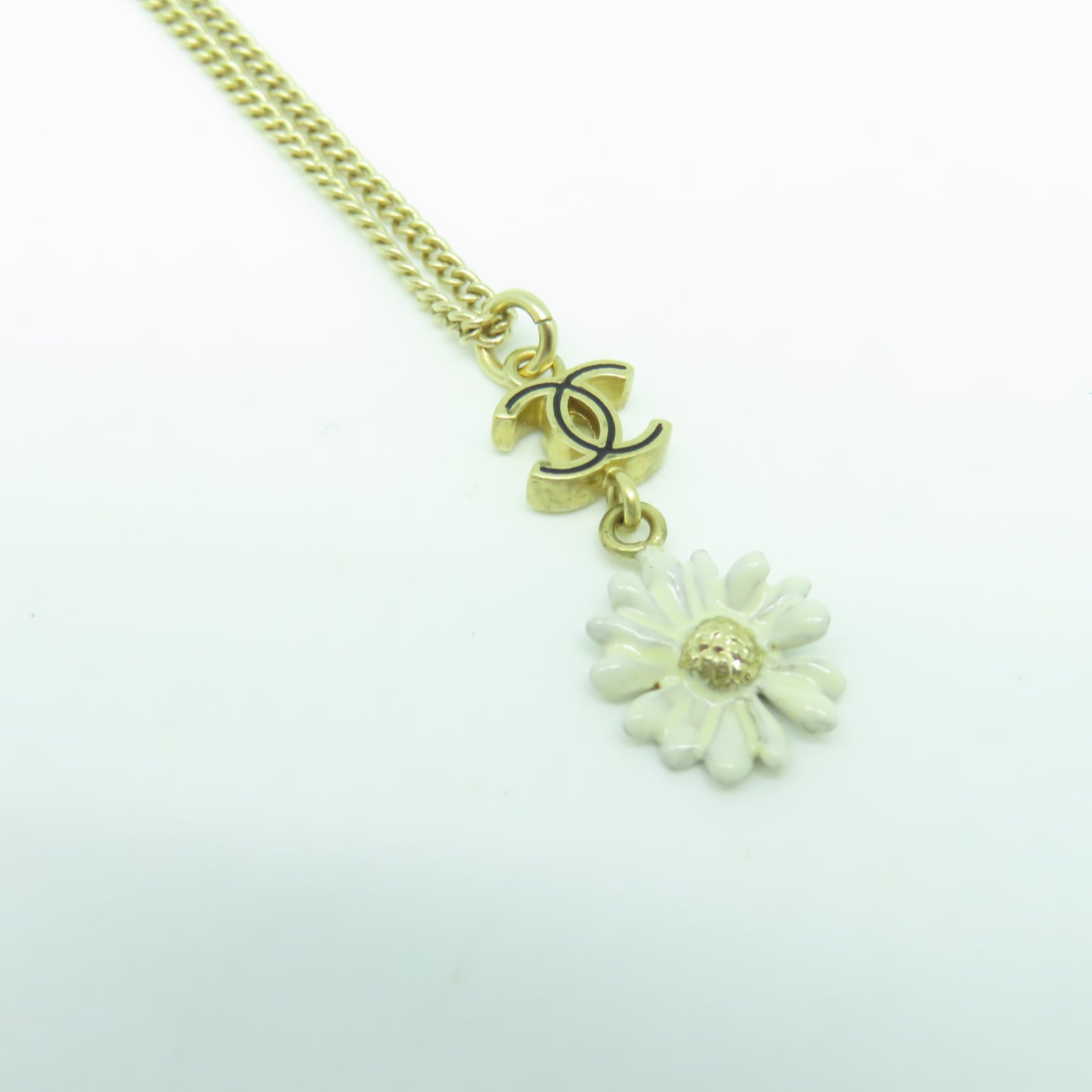 CHANEL 金屬Necklace項鍊金色