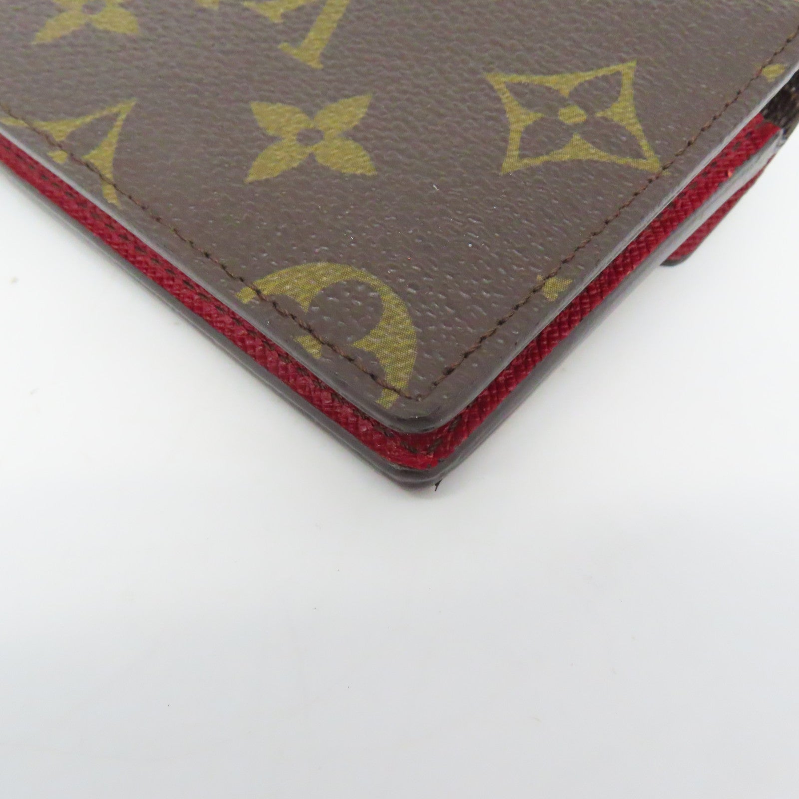 LOUIS VUITTON Monogram Marie Bifold金扣錢包啡色