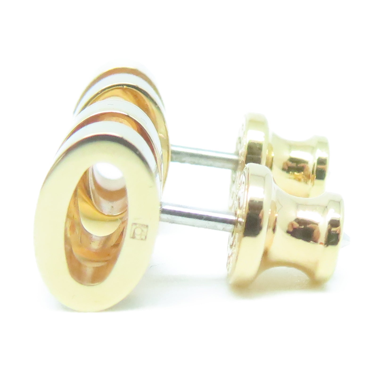 HERMES 金屬Pop H Earrings耳環灰色