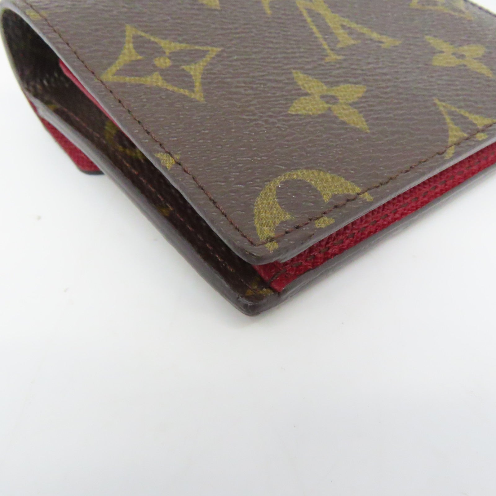 LOUIS VUITTON Monogram Marie Bifold金扣錢包啡色