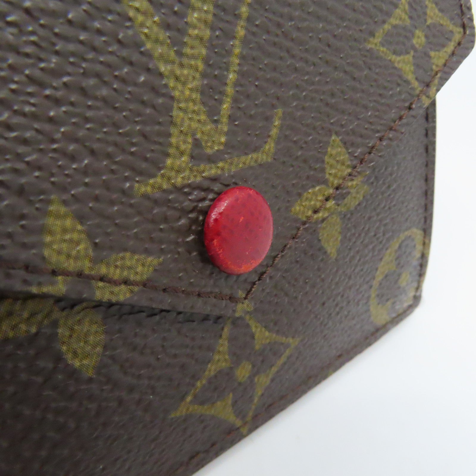 LOUIS VUITTON Monogram Marie Bifold金扣錢包啡色