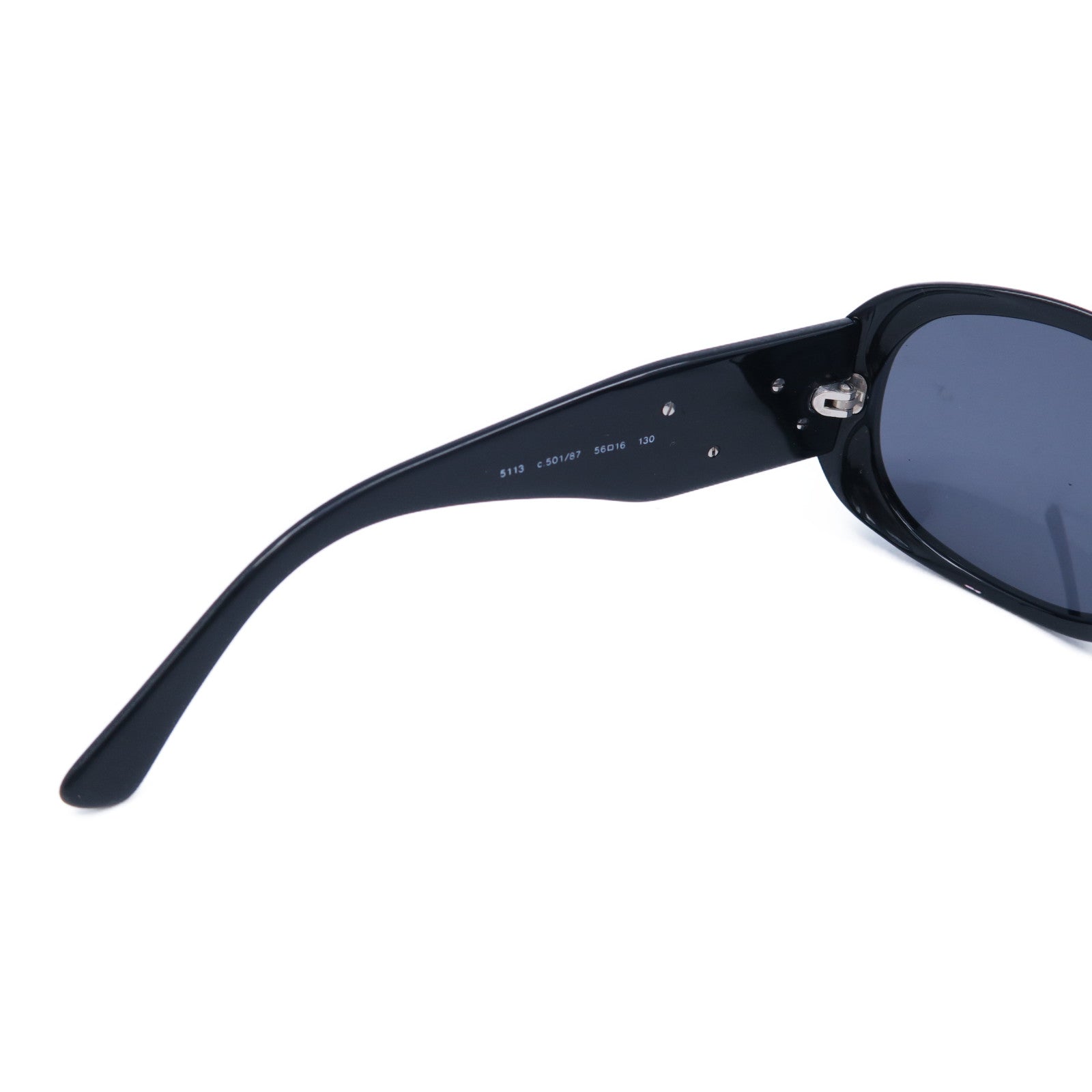 CHANEL PVC Sunglasses太陽眼鏡黑色/白色