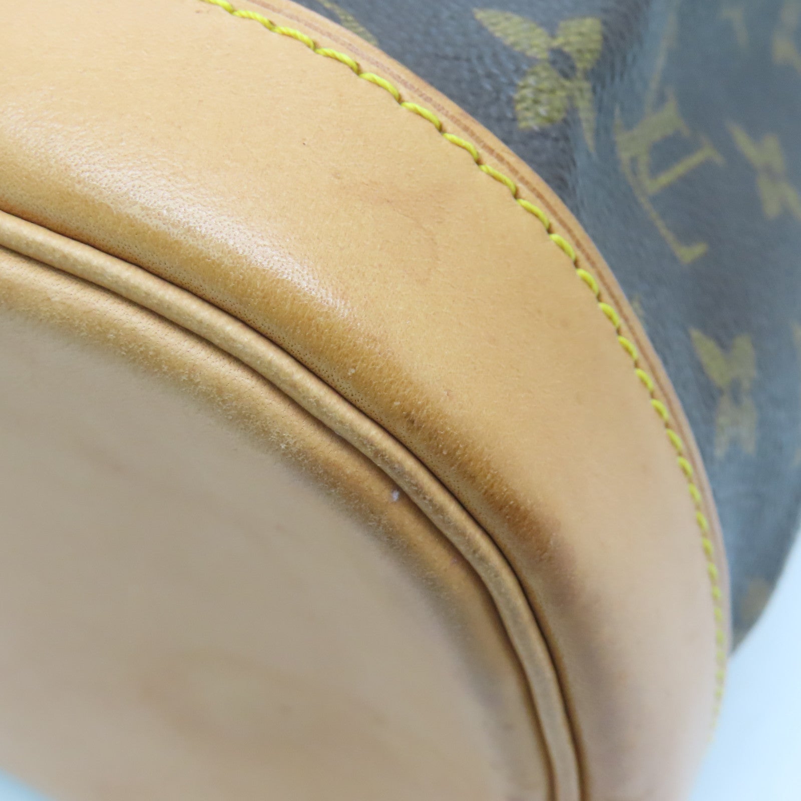 LOUIS VUITTON Monogram Montsouris GM金扣背包啡色
