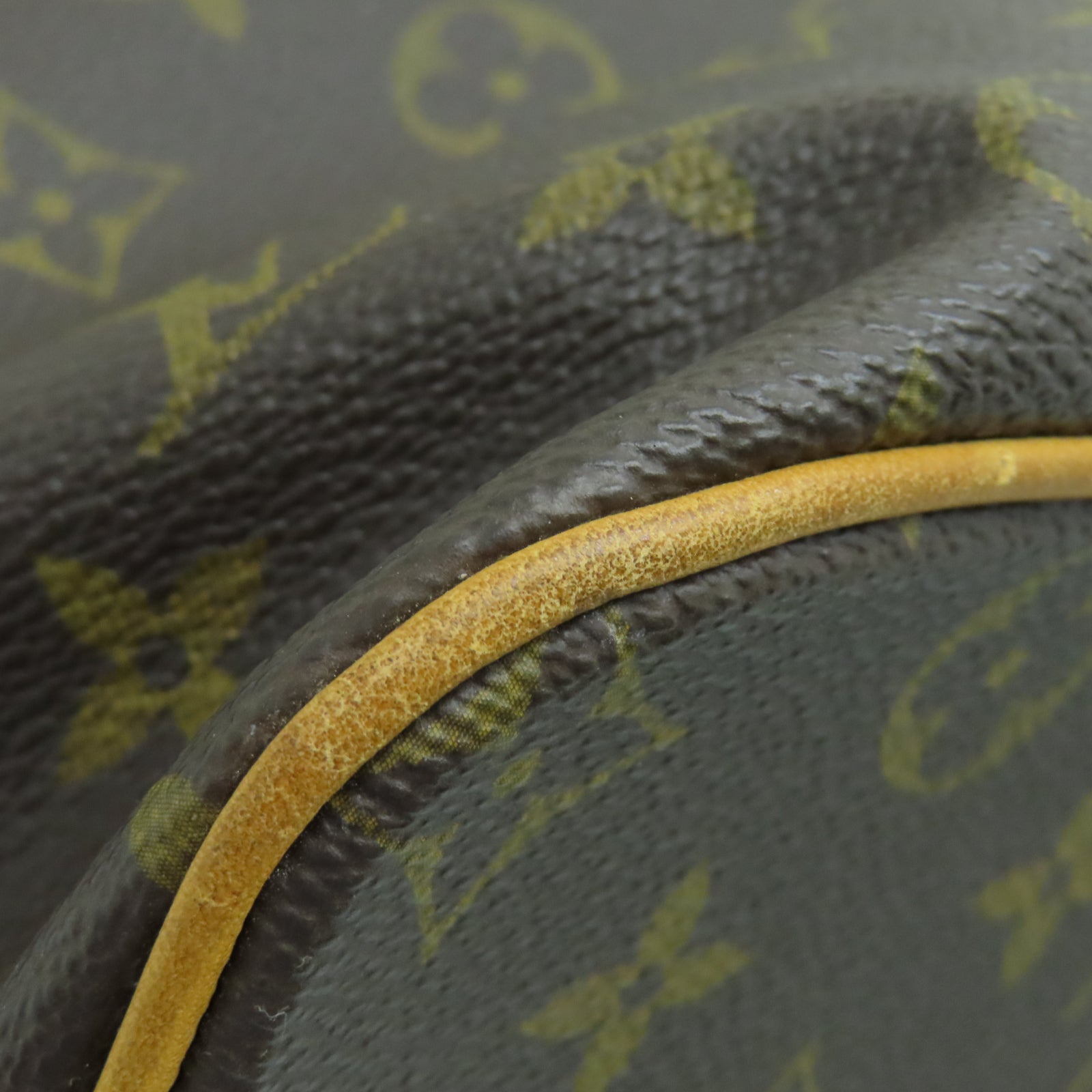 LOUIS VUITTON Monogram Palermo GM金扣手挽肩背兩用袋棕色