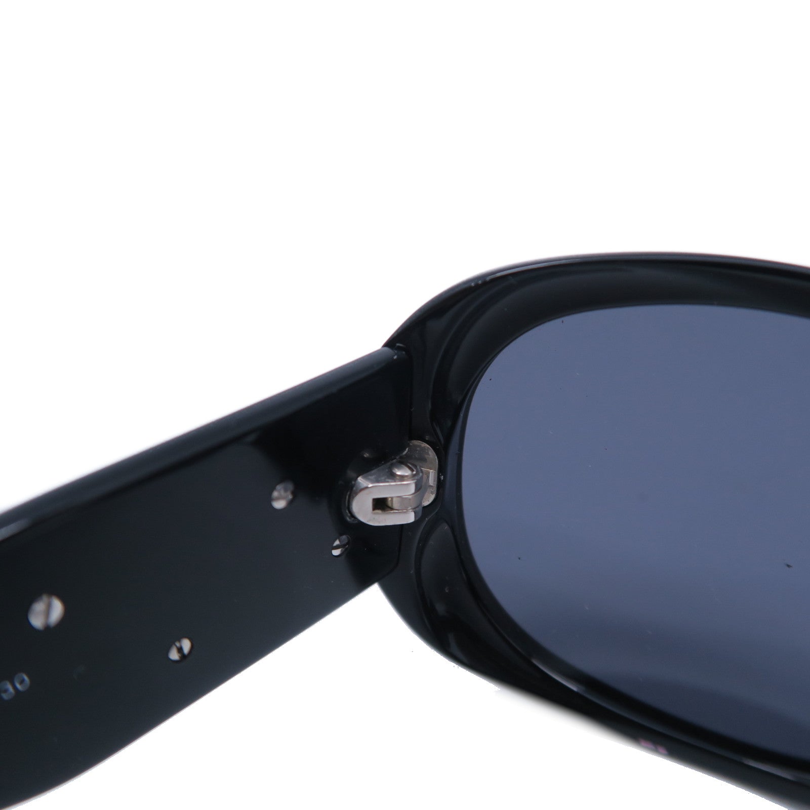CHANEL PVC Sunglasses太陽眼鏡黑色/白色