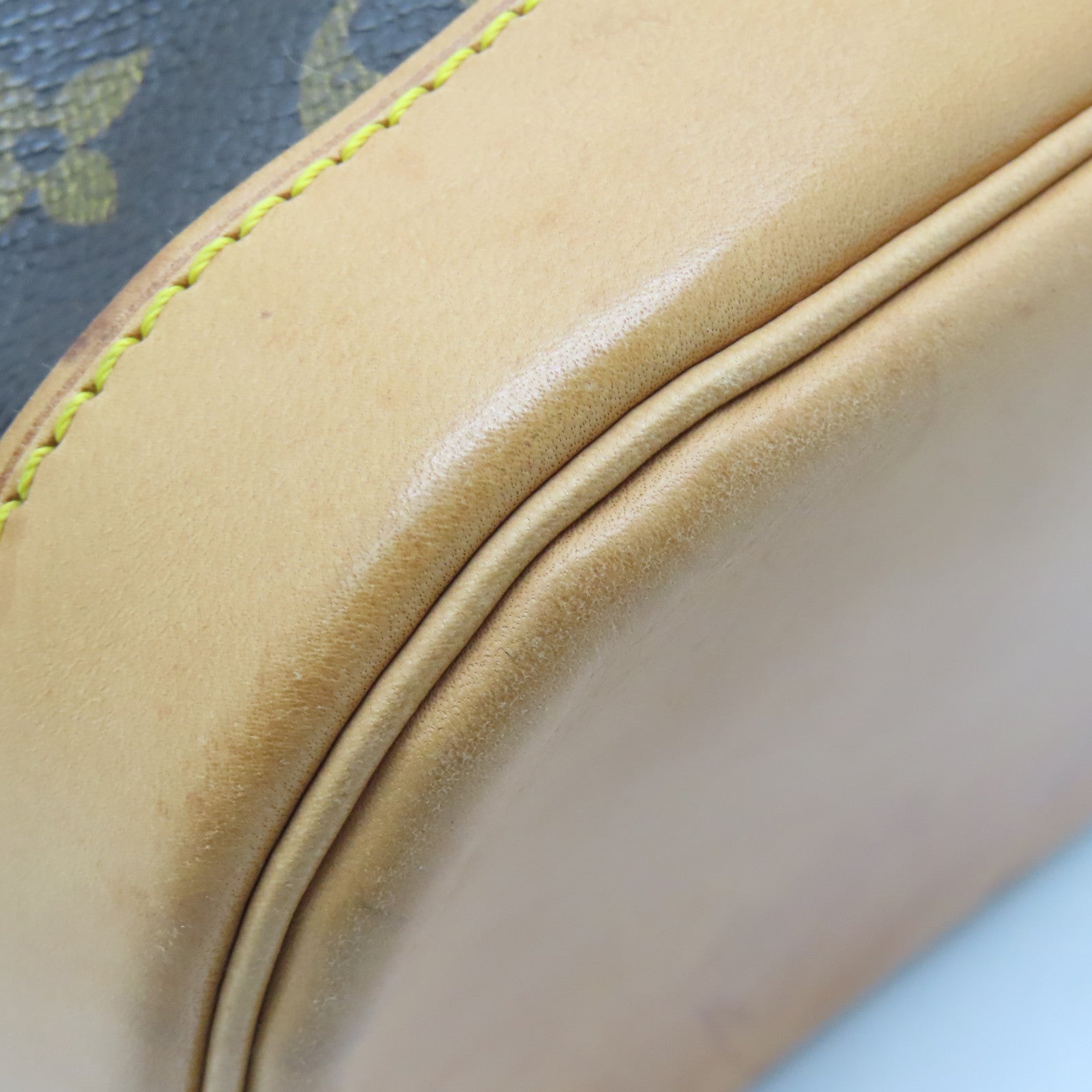 LOUIS VUITTON Monogram Montsouris GM金扣背包啡色