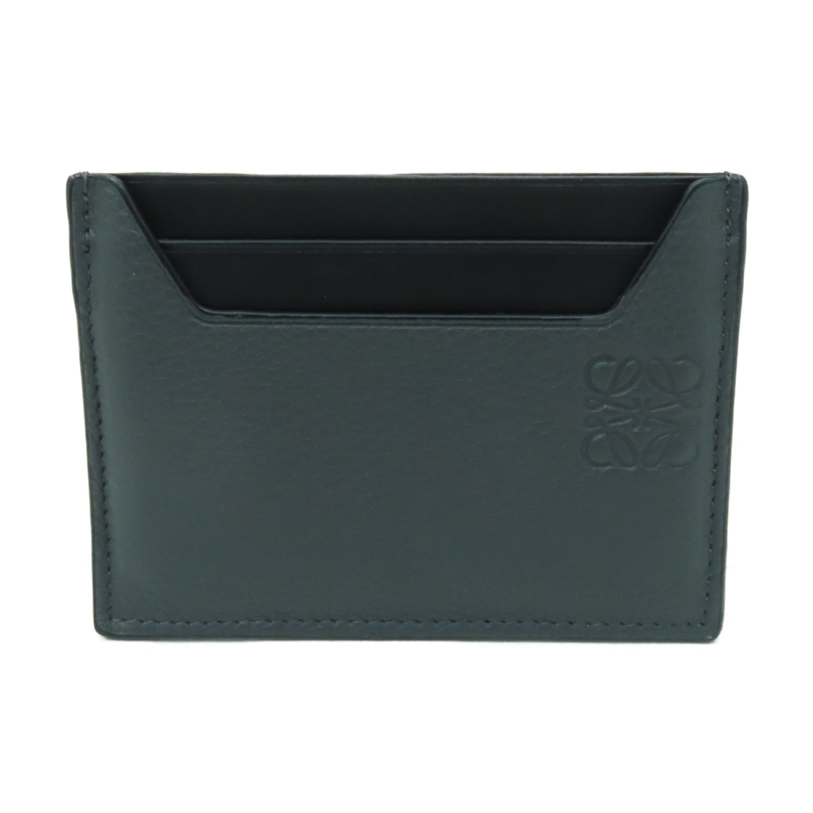 LOEWE 牛皮皮革Card Case卡片套灰色