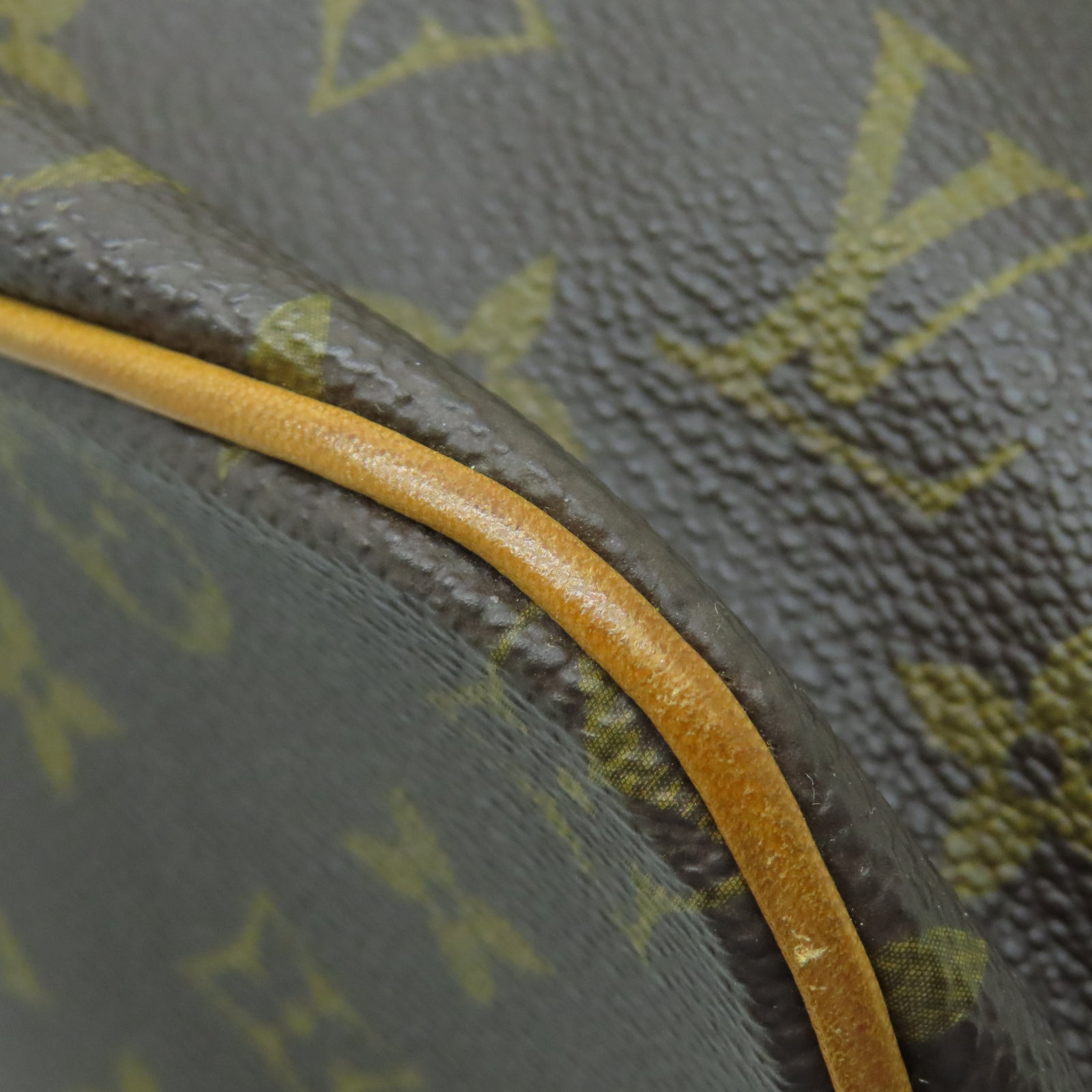 LOUIS VUITTON Monogram Palermo GM金扣手挽肩背兩用袋棕色