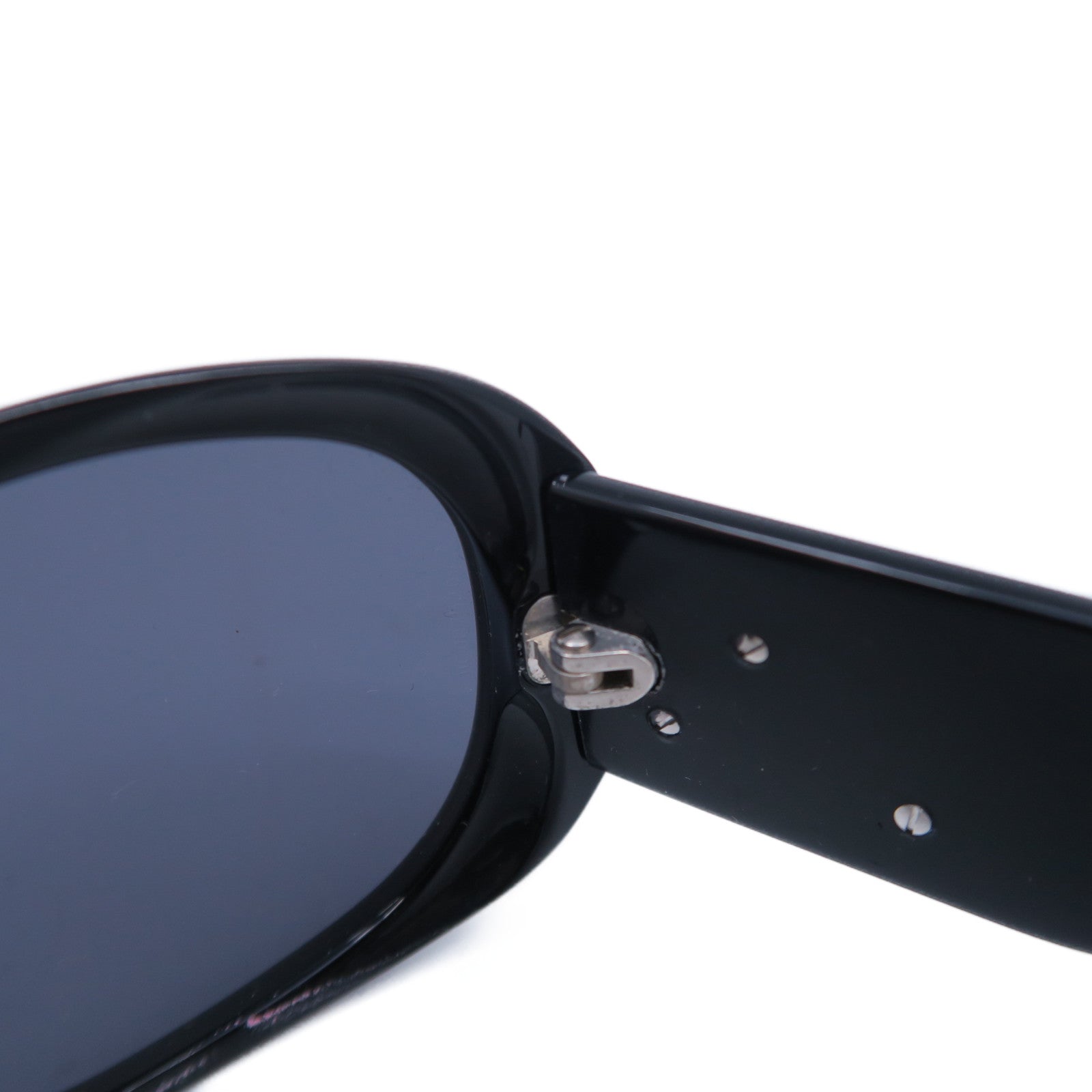 CHANEL PVC Sunglasses太陽眼鏡黑色/白色