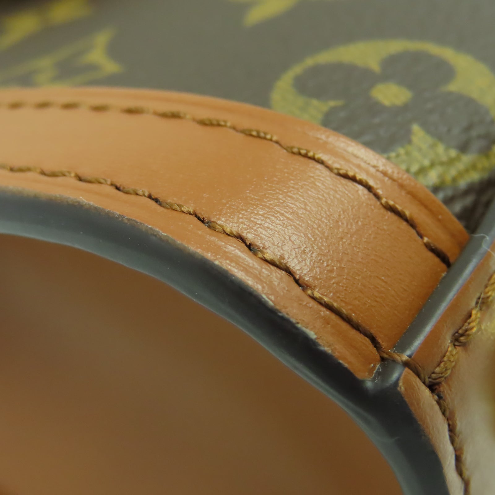LOUIS VUITTON Monogram Dauphine Capitale金扣手挽肩背兩用袋棕色