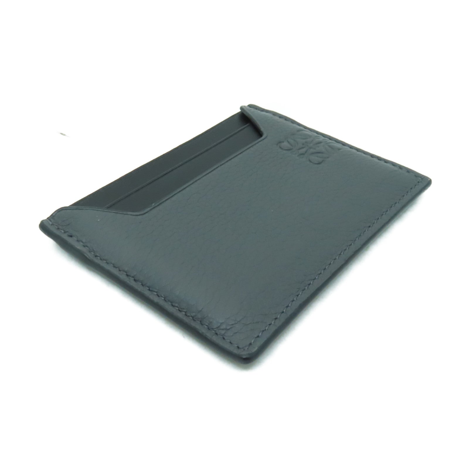 LOEWE 牛皮皮革Card Case卡片套灰色