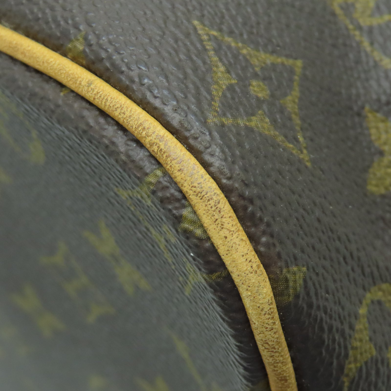 LOUIS VUITTON Monogram Palermo GM金扣手挽肩背兩用袋棕色
