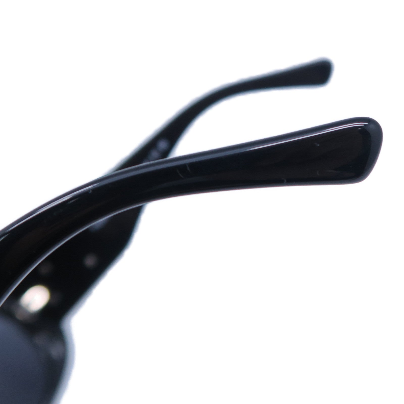 CHANEL PVC Sunglasses太陽眼鏡黑色/白色