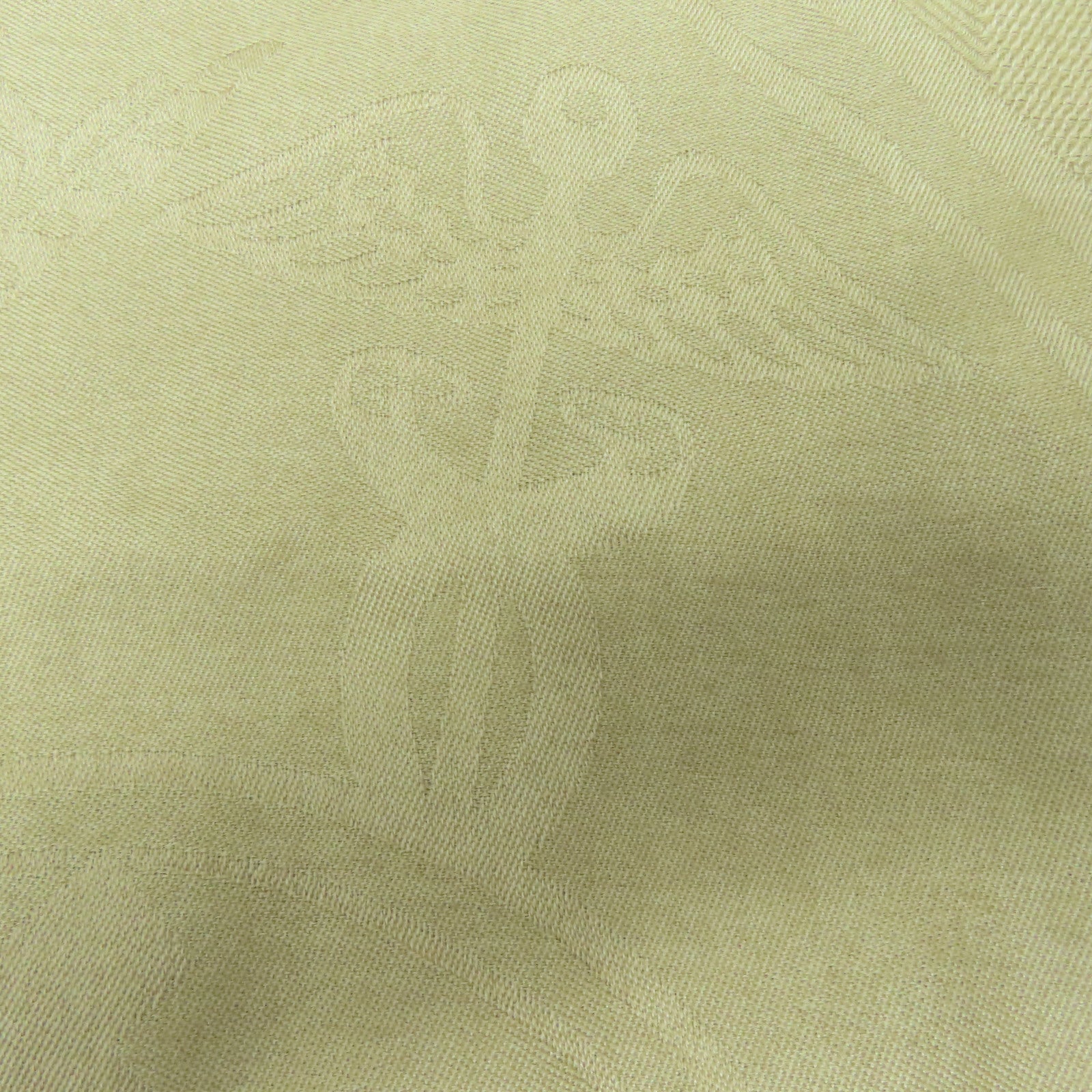 HERMES 【激減優惠】羊絨/絲質Scarf圍巾米色