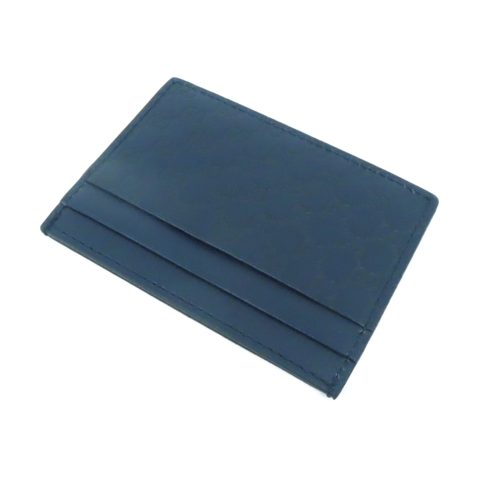 GUCCI 牛皮皮革Card Case卡片套深藍色