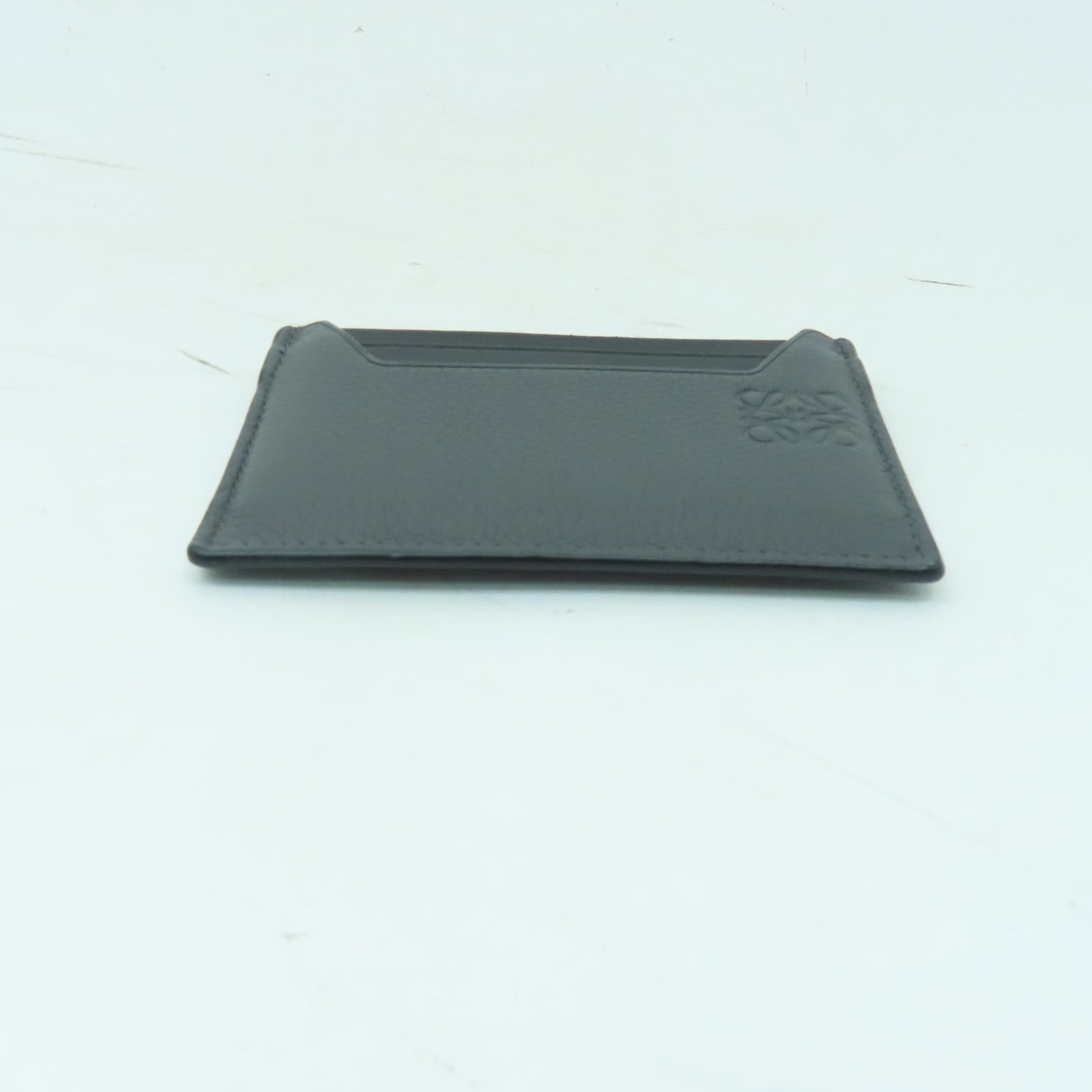 LOEWE 牛皮皮革Card Case卡片套灰色